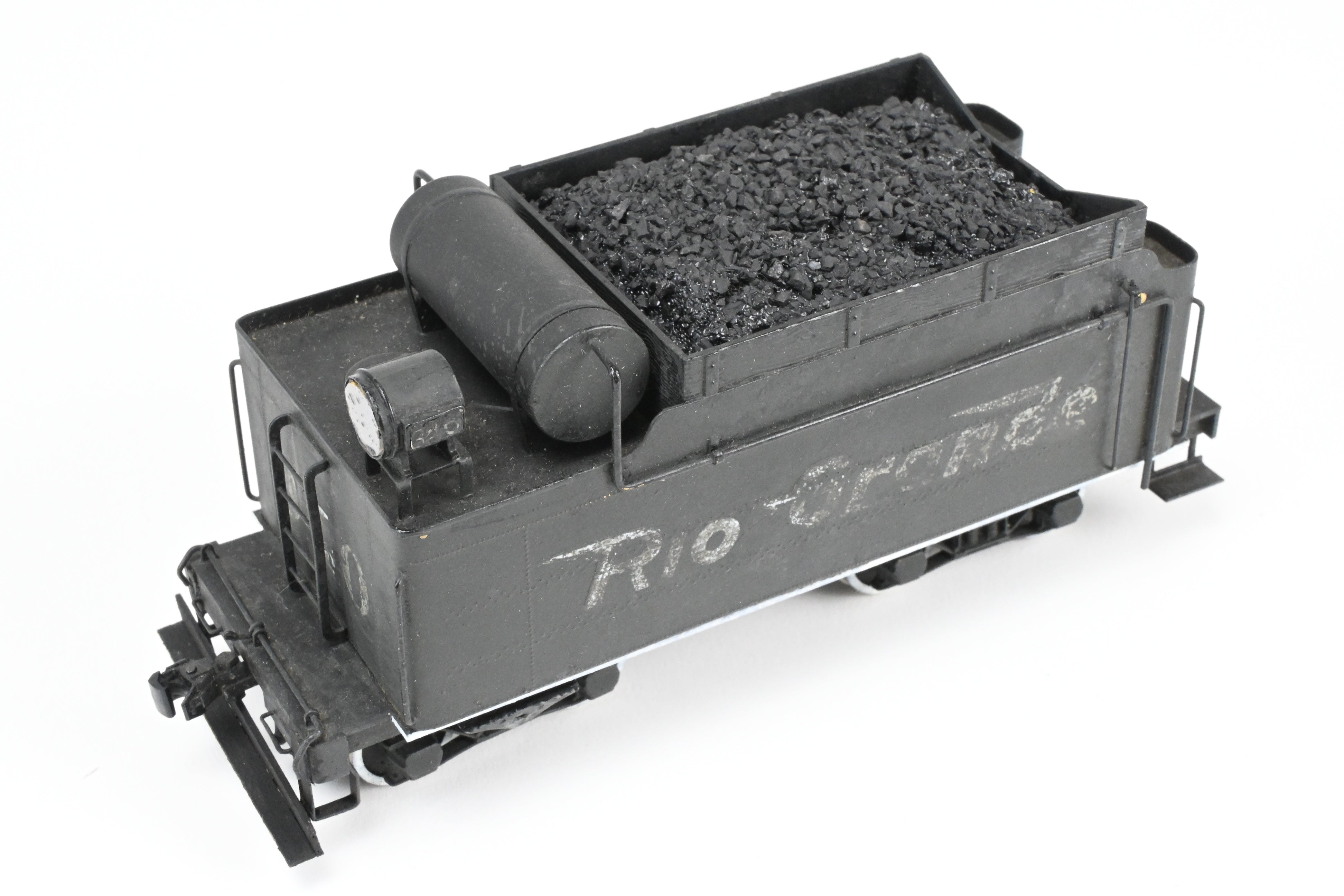 On3 Scale Brass Balboa Model Train - Denver & Rio Grande Western C-19 2-8-0 Class, Weathered CP #340 Replica