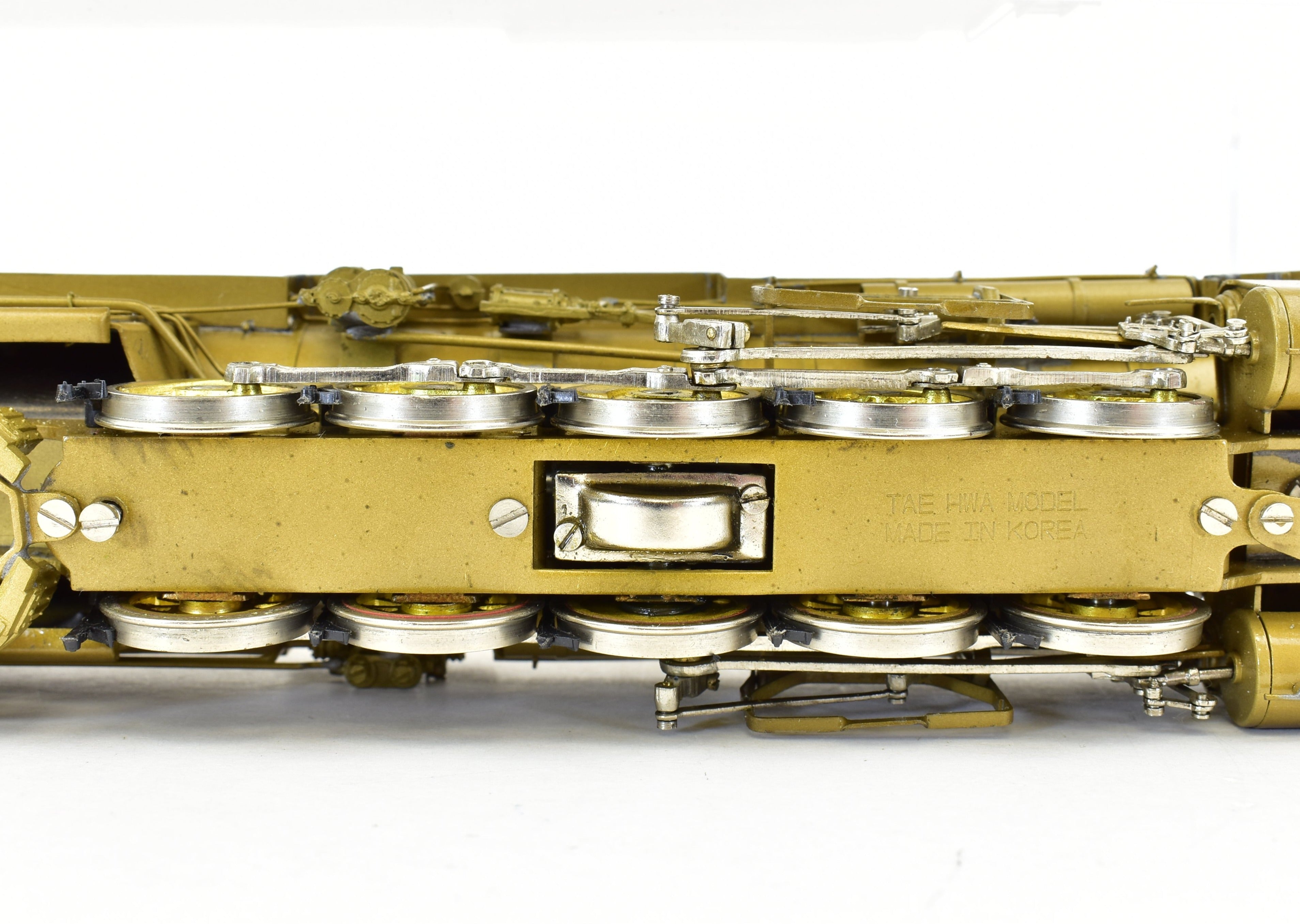 HO Scale Brass Model Train - Overland Models CB&Q - Burlington Route M-2a 2-10-2 Steam Locomotive with Elesco Feedwater Heater