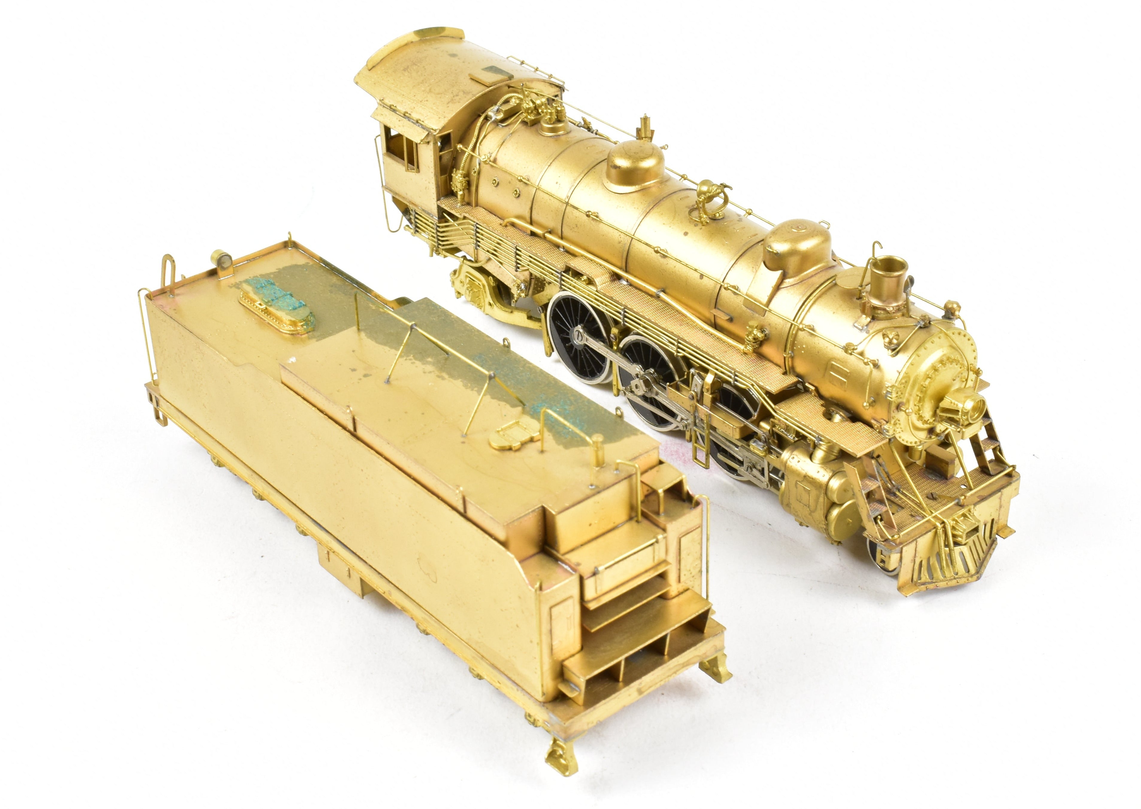 HO Scale Brass Hallmark Models Missouri Kansas Texas 4-6-2 H-3A Pacific Steam Locomotive Model