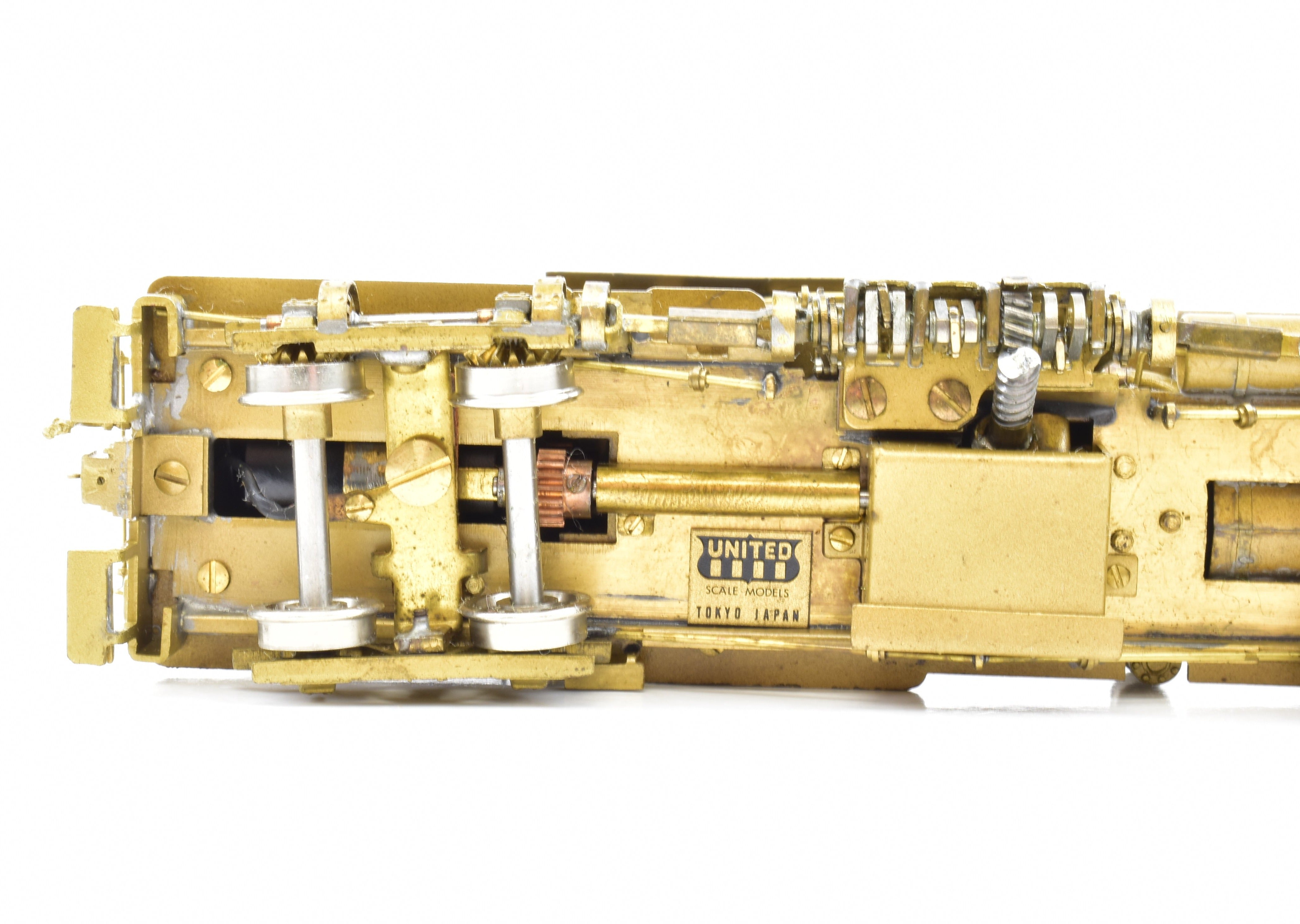 HO Scale Brass PFM - United Hillcrest - Osbourne Railroad 2 - Truck 25 - Ton Shay Geared Logging Locomotive Model