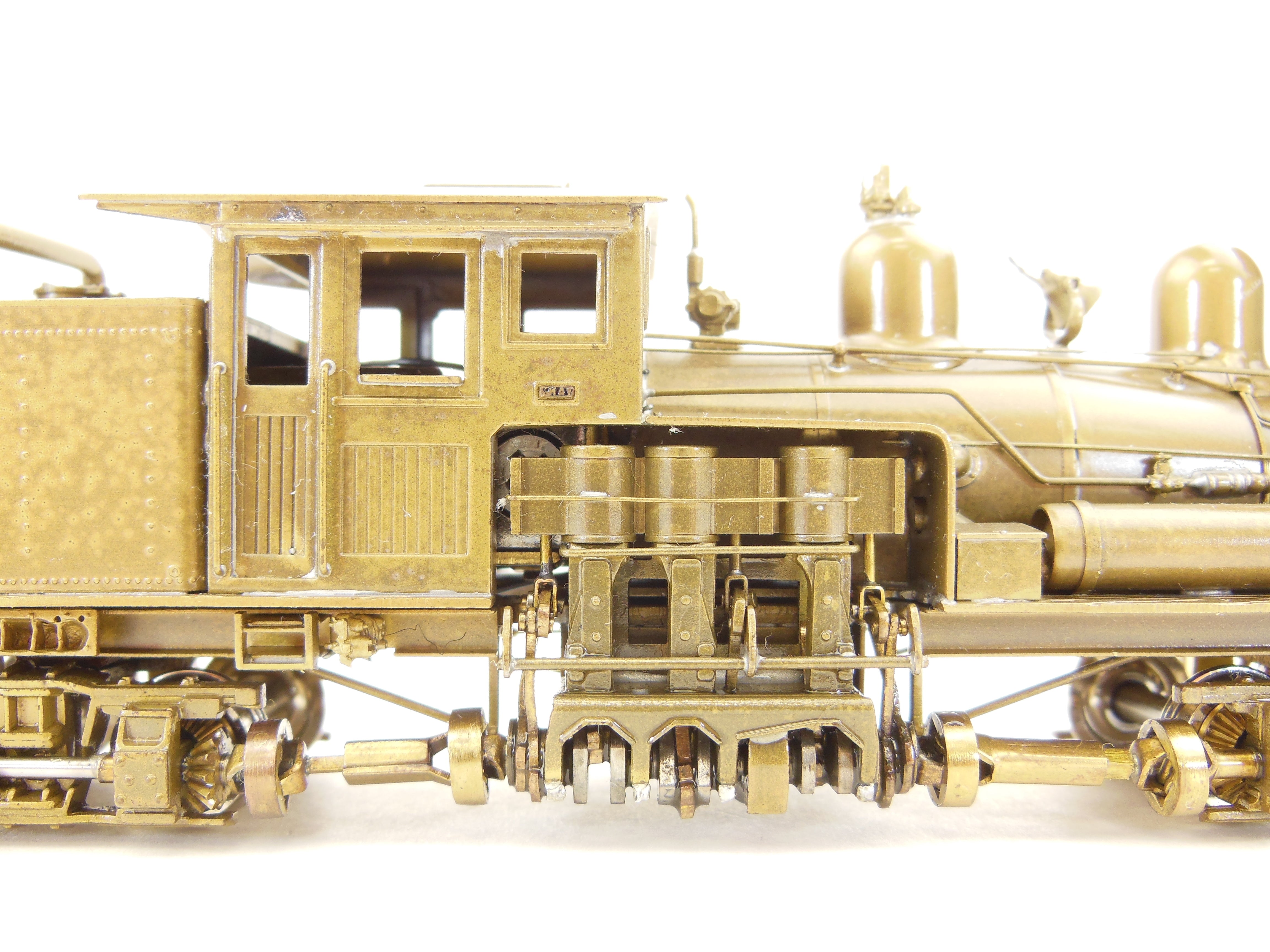 HO Scale Brass PFM - United Cherry River 3-Truck Shay Geared Model Locomotive for Train Enthusiasts