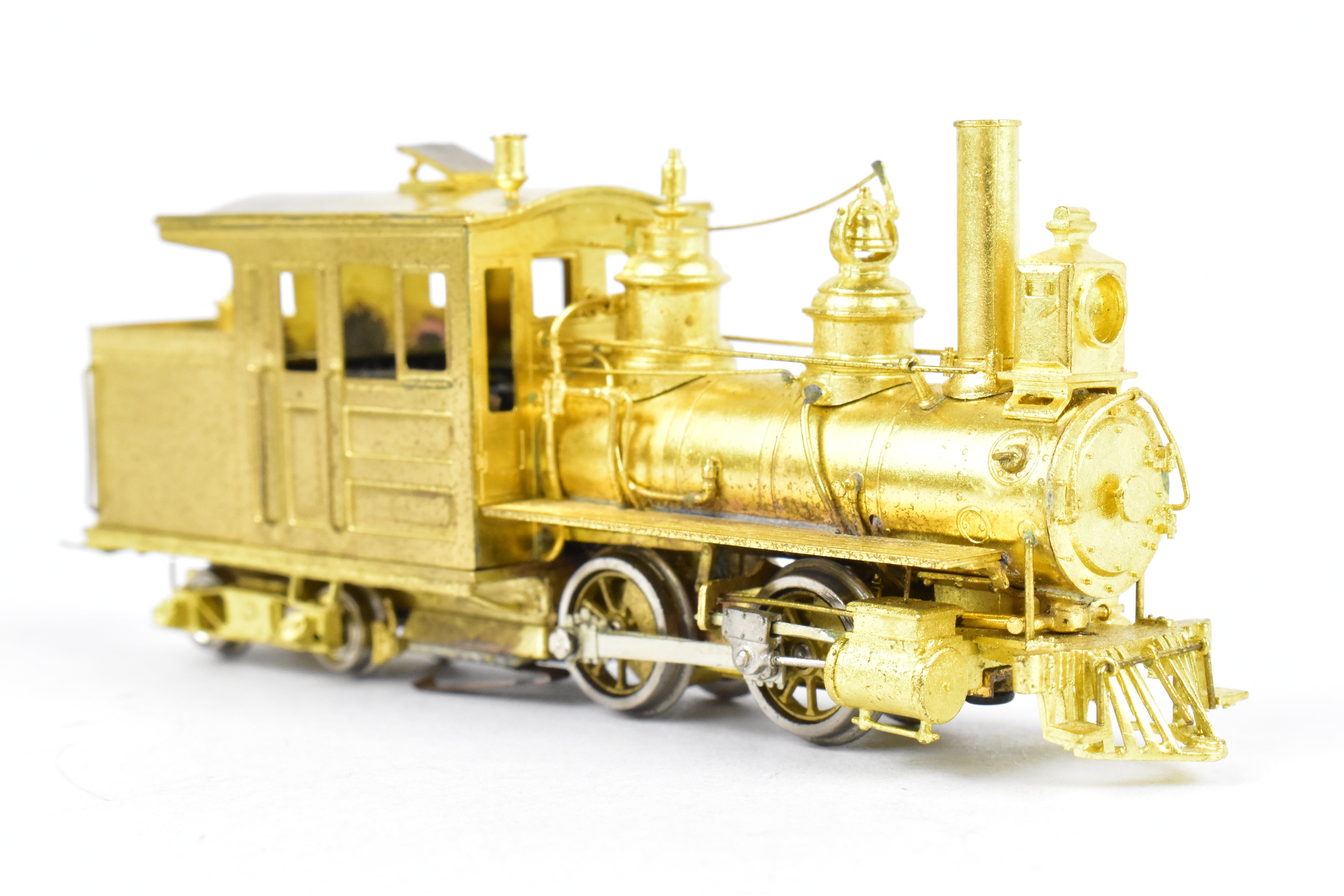 HOn30 Scale Brass Model Train - The Car Works Sandy River & Rangeley Lakes #7 Forney 0 - 4 - 4T Steam Locomotive in REBOXX Packaging