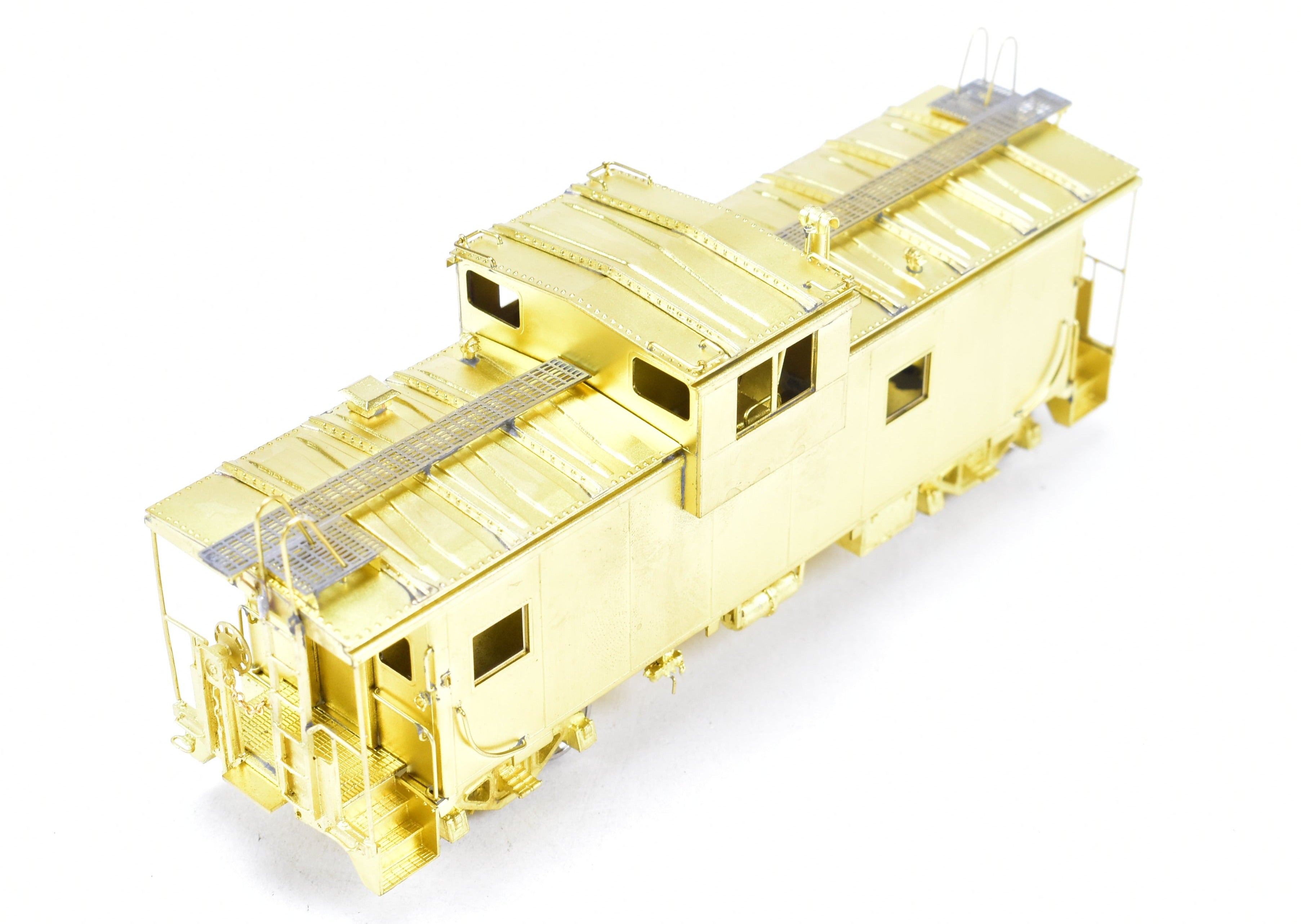 HO Scale Brass Model Railroad Caboose - OMI (Overland Models, Inc.) D&H (Delaware & Hudson) International Wide - Vision Caboose