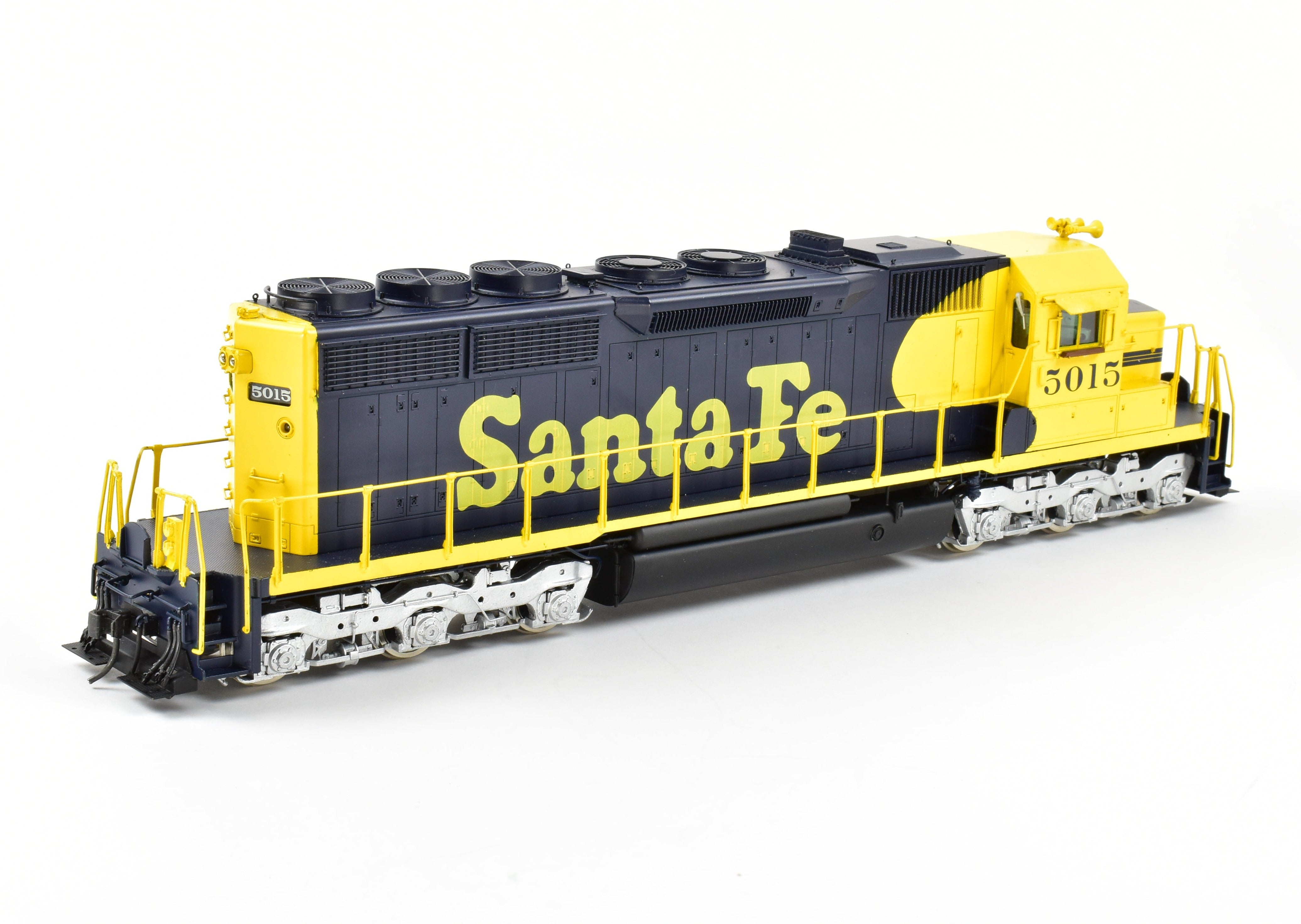 O Gauge Brass Precision Scale Co. ATSF - Santa Fe SD40 - 2 Model Locomotive #5015 with Factory Painting - A Rare Collectible