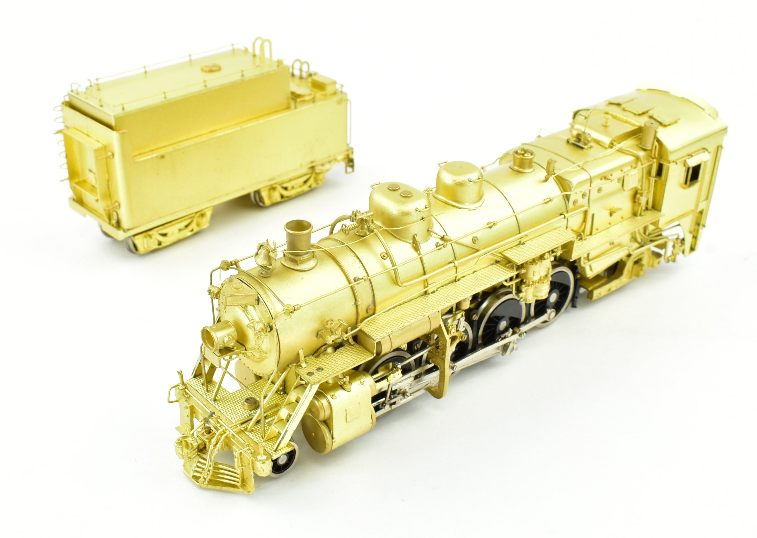 HO Scale Brass Model Train - Van Hobbies Canadian National Railway (CNR) S-2 2-8-2 Locomotive