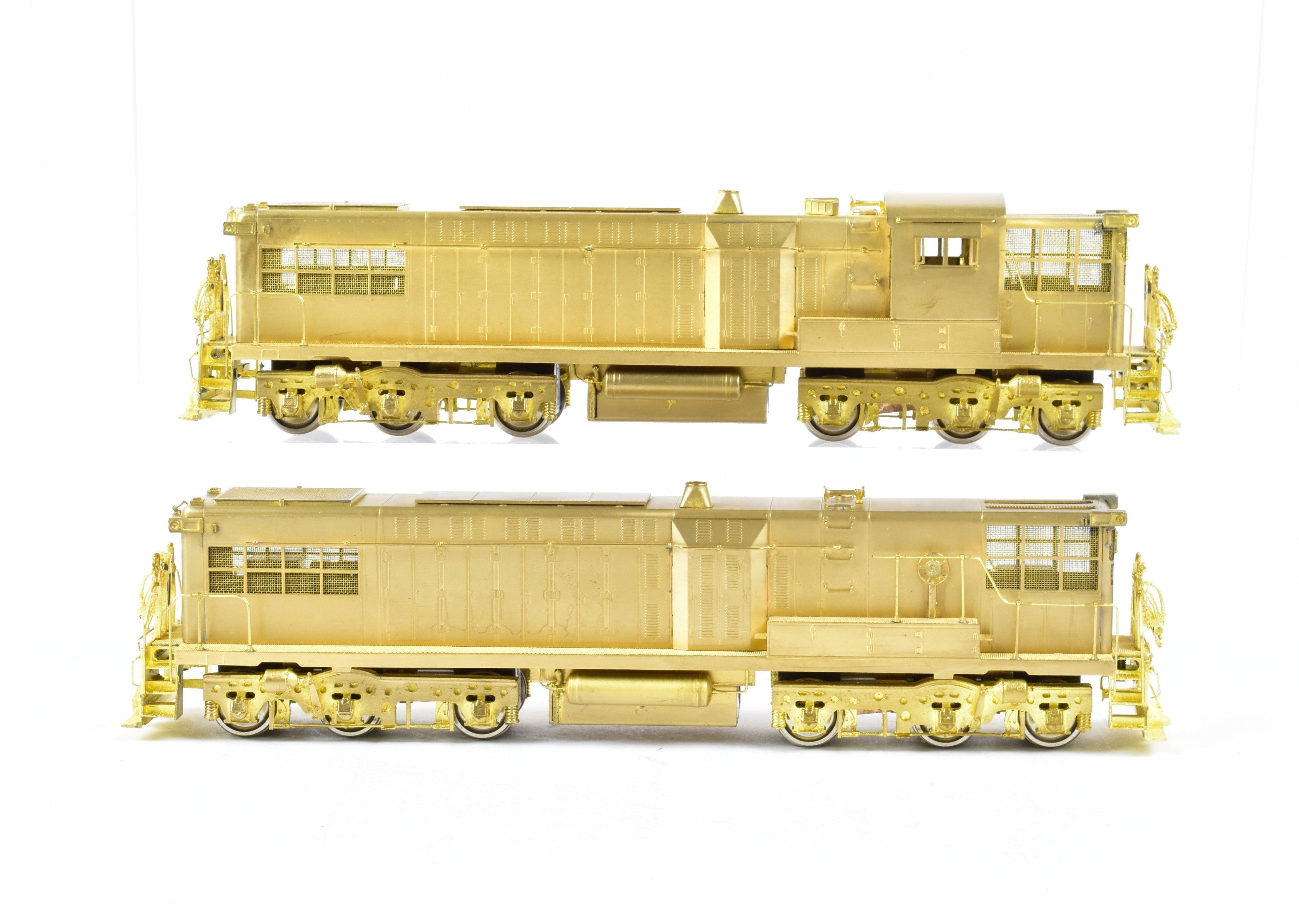 HO Scale Brass Hallmark Collectible Models - Southern Pacific Baldwin Locomotive Works AS - 616 A/B Locomotive Set
