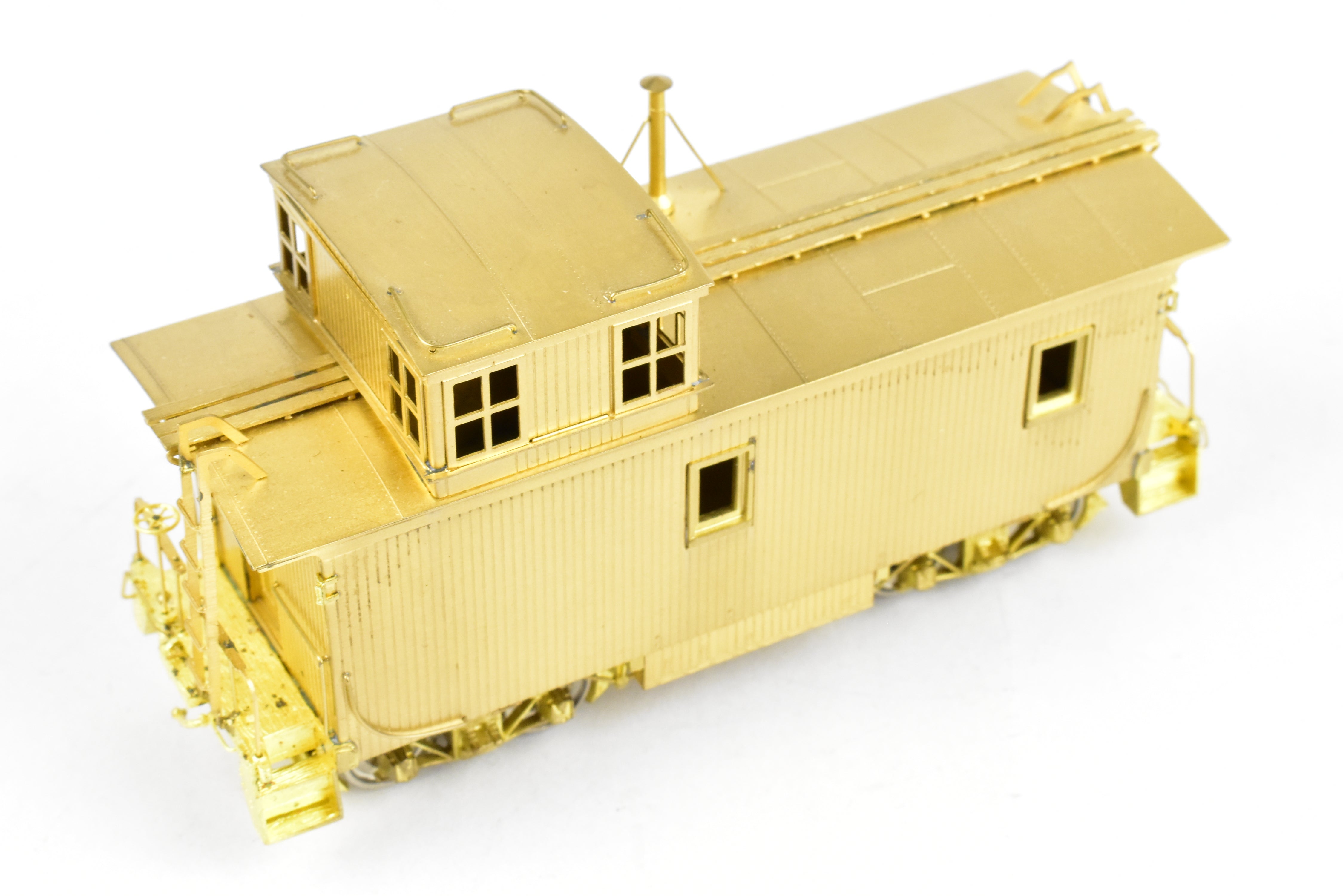 Collector's Edition HO Scale Brass Model of Beaver Creek Colorado Midland Wood Caboose