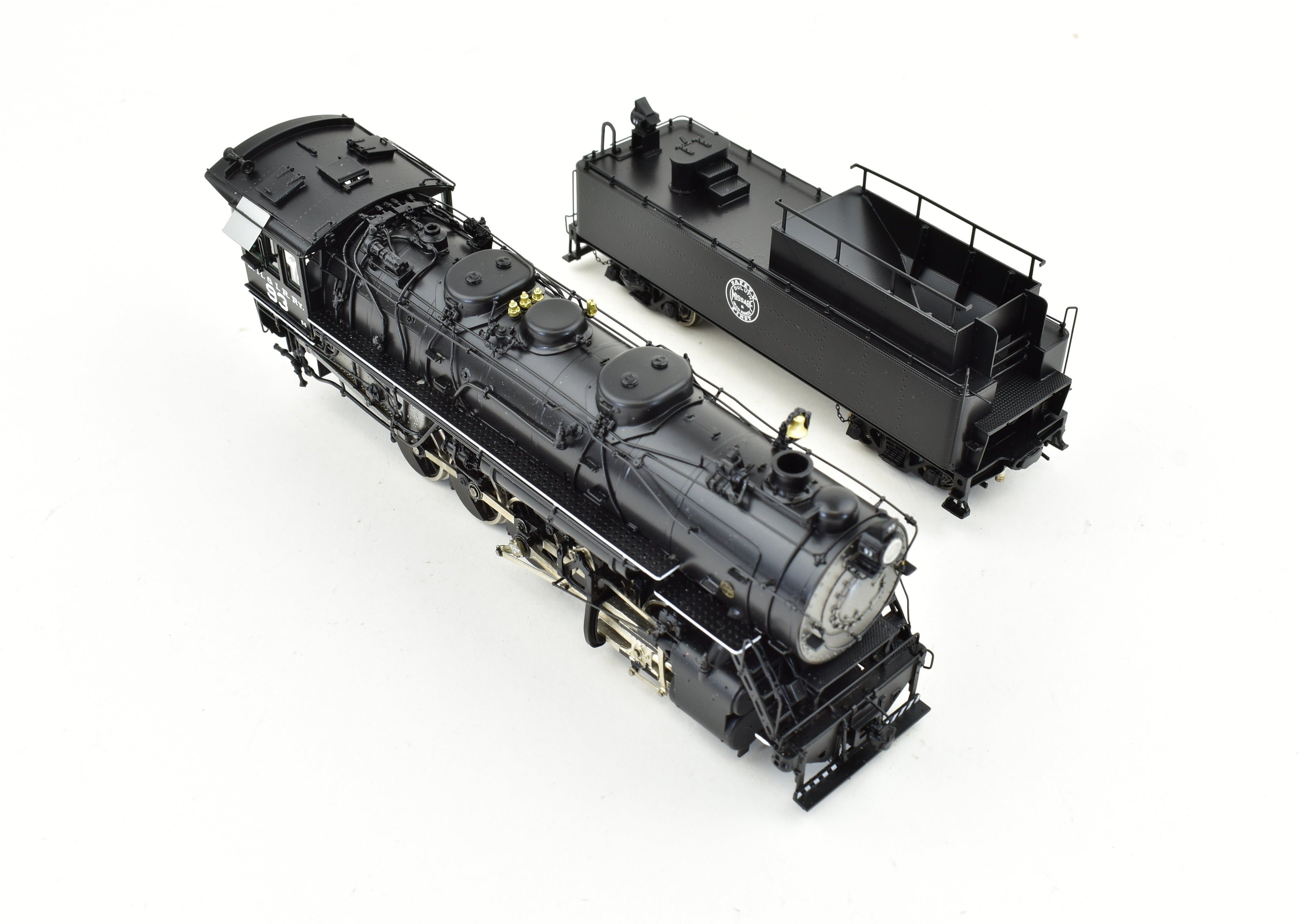 HO Scale Brass Model Train - Precision Scale Co. DM&IR S-6 0-10-0 Factory Painted Prototype #93