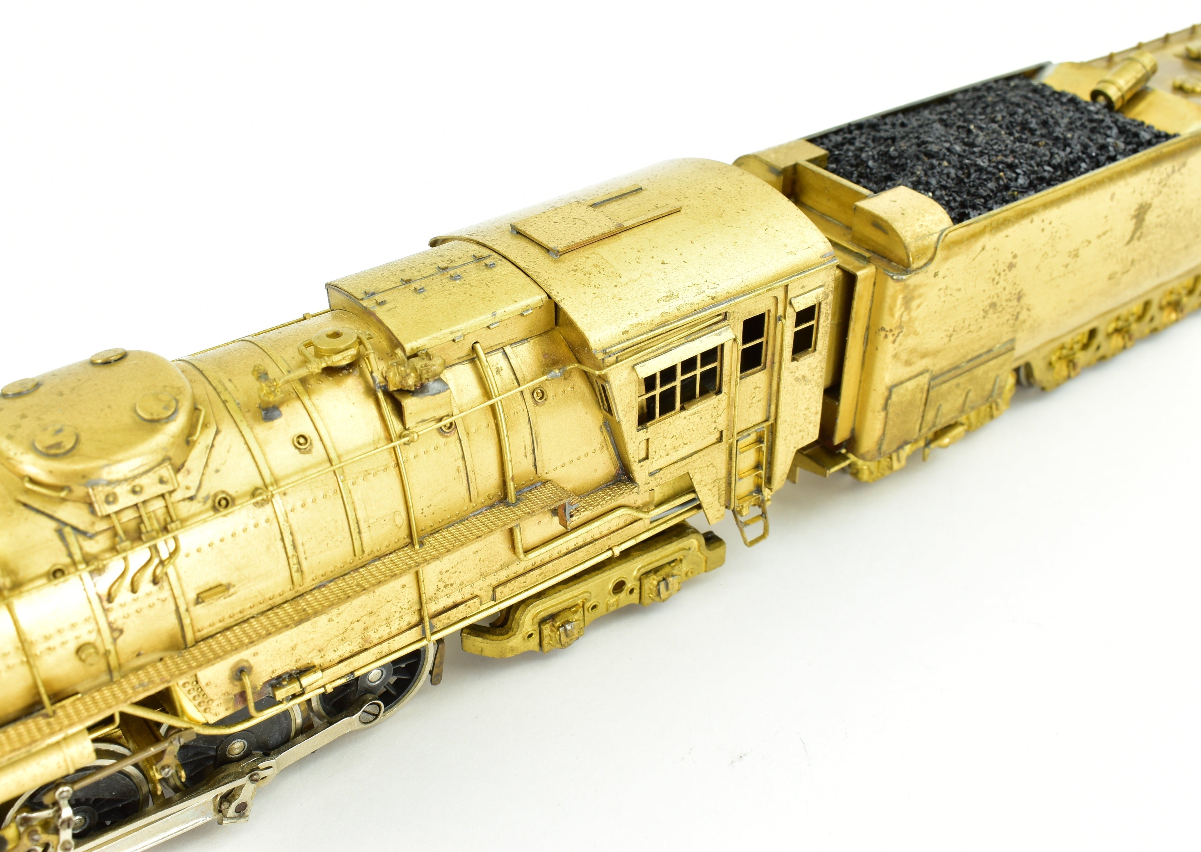HO Scale Brass Pacific Fast Mail (PFM) Model - Toby Brand Duluth, Missabe, & Iron Range 2-8-8-4 Yellowstone Steam Locomotive Handcrafted in 1960