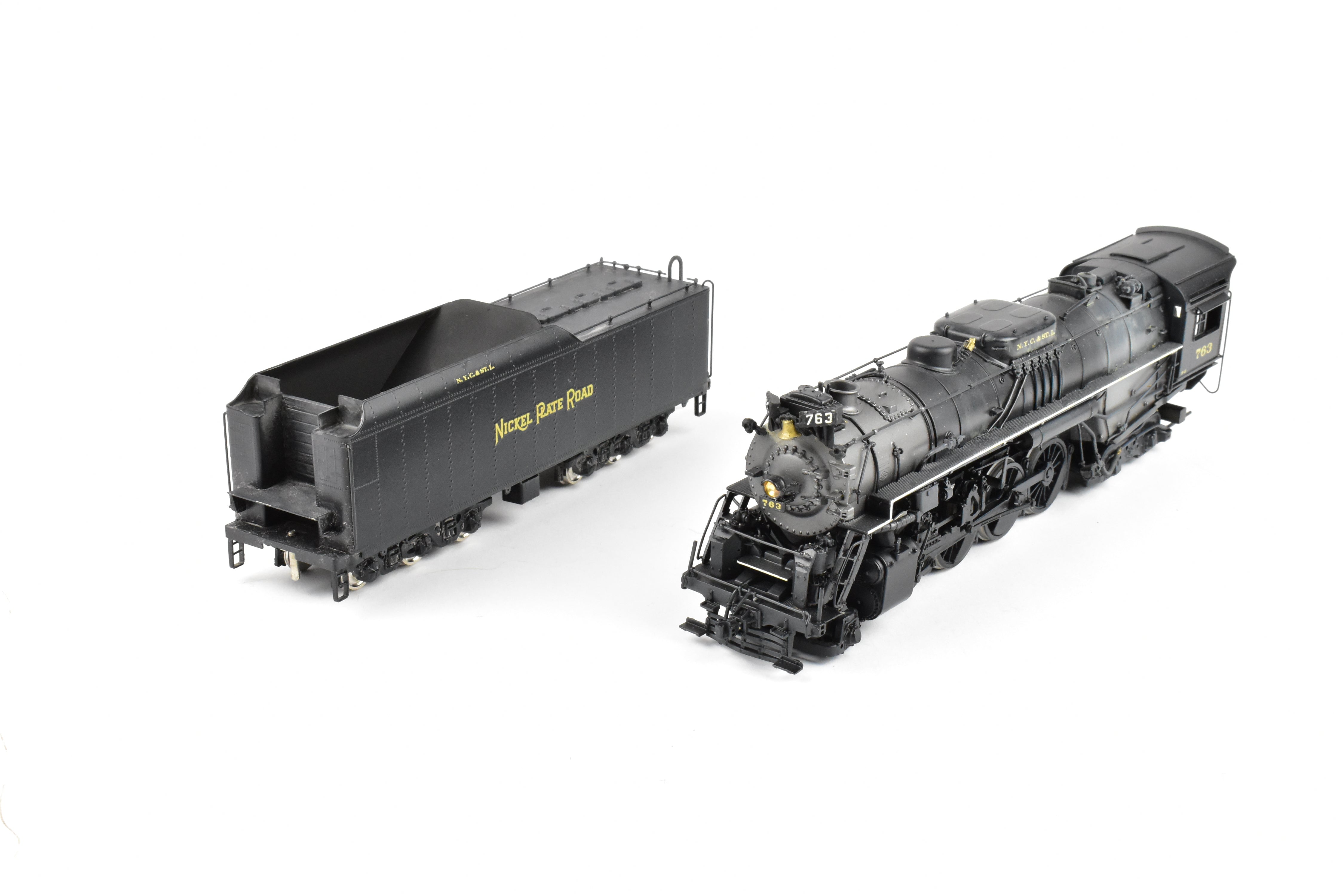 HO Brass Key Imports NKP Nickel Plate Road Weathered S-2/3 Class 2-8-4 Berkshire CP Model