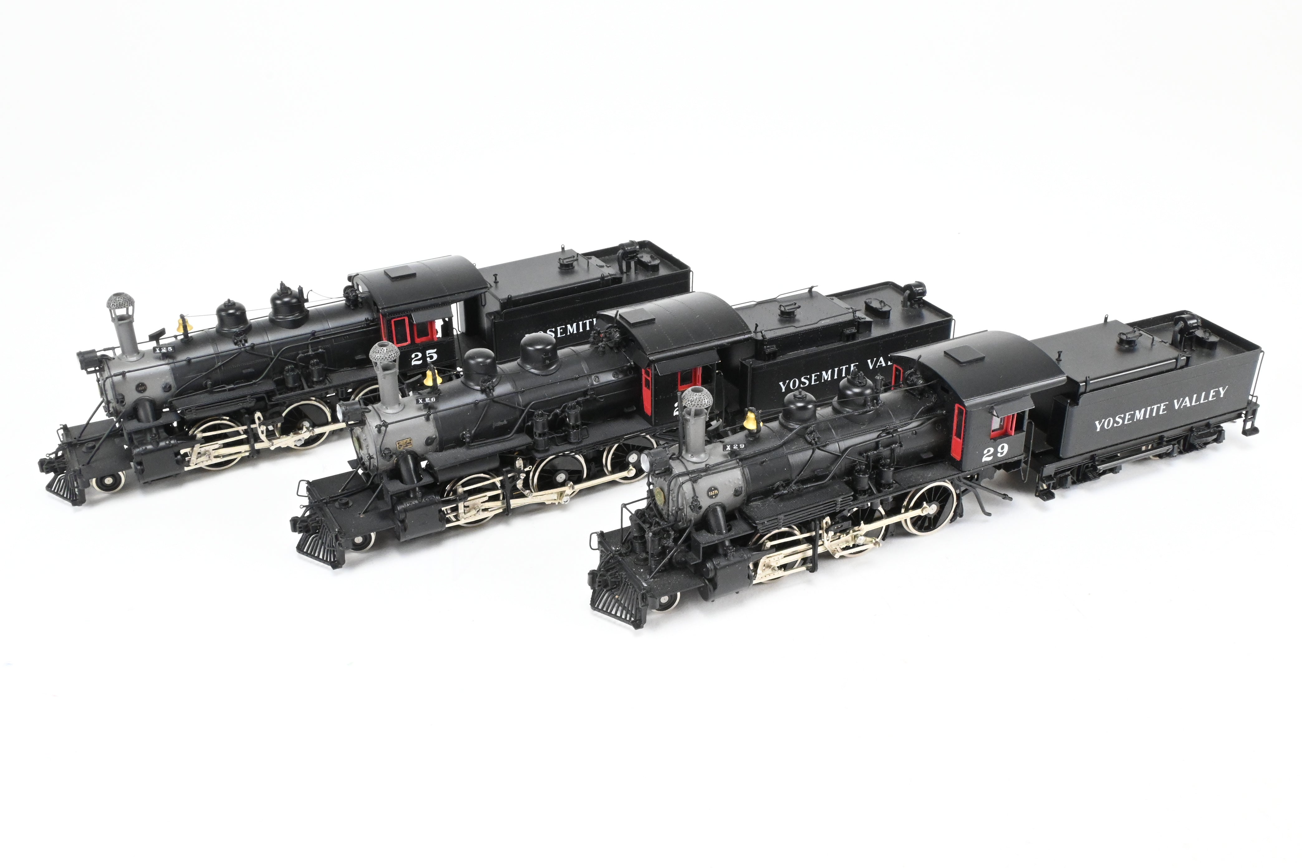 HO Brass 3-Locomotive Set from Beaver Creek - Heritage Line Serial #28