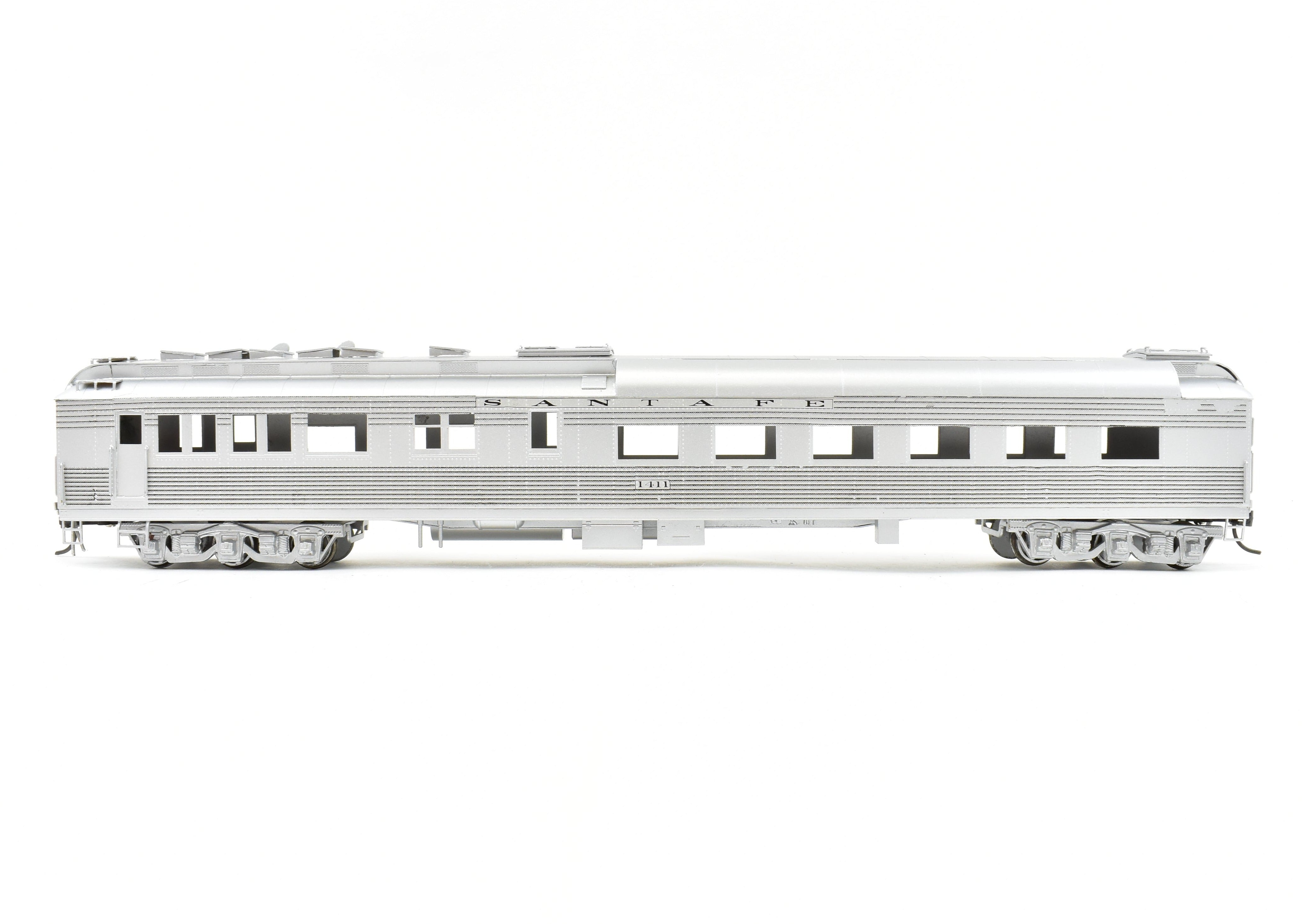 HO Scale Brass ATSF - Santa Fe Custom Painted Heavyweight Diner #1411