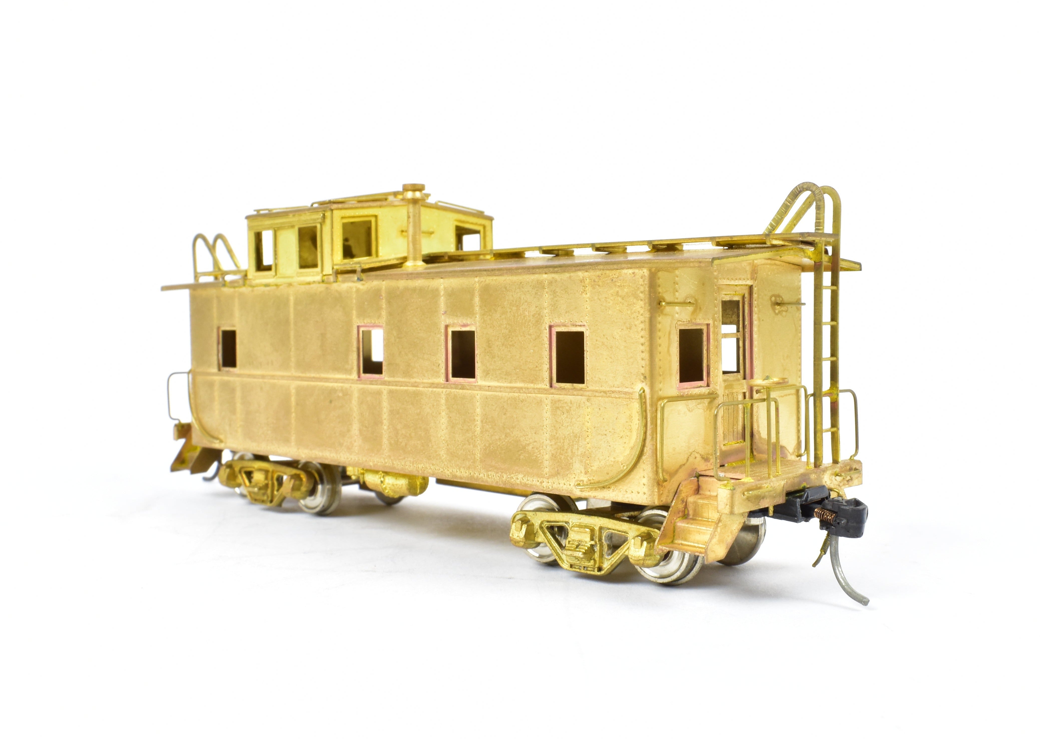 1967 HO Brass Balboa Southern Pacific C - 40 Steel Caboose Model