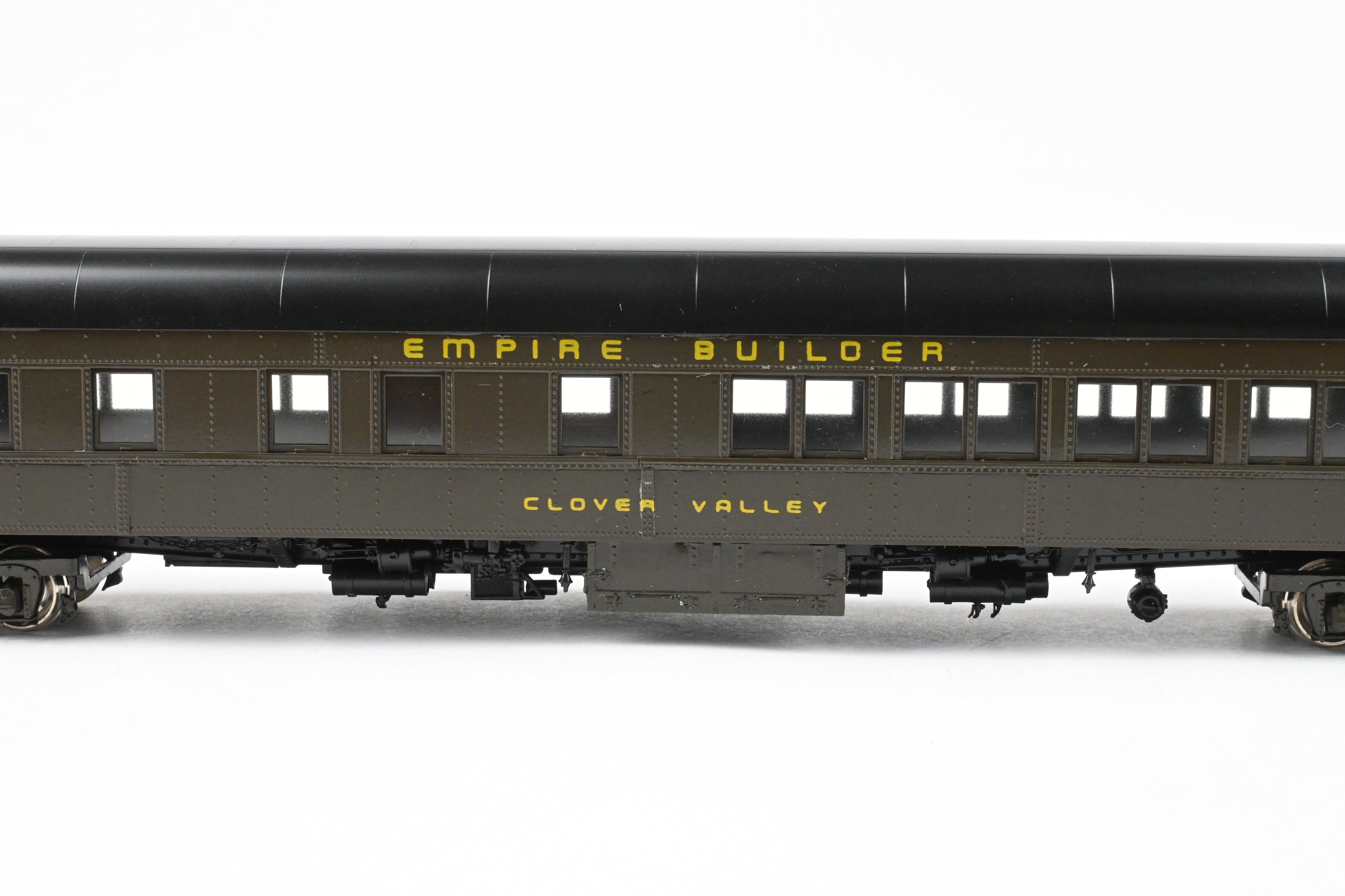 High - Quality HO Scale Brass Precision Scale Co. Great Northern Pullman 80 - Foot Sleeper Model with 8 - 5 Plan 4036b Ice Air FP Design