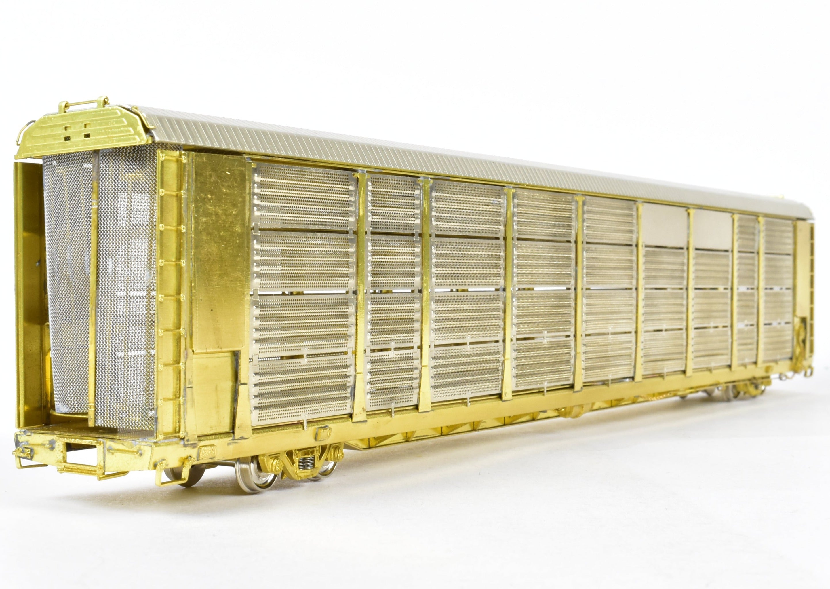 HO Brass OMI SP Southern Pacific Auto Rack Tri - Level Car No. 517006 w/ Mesh End Doors