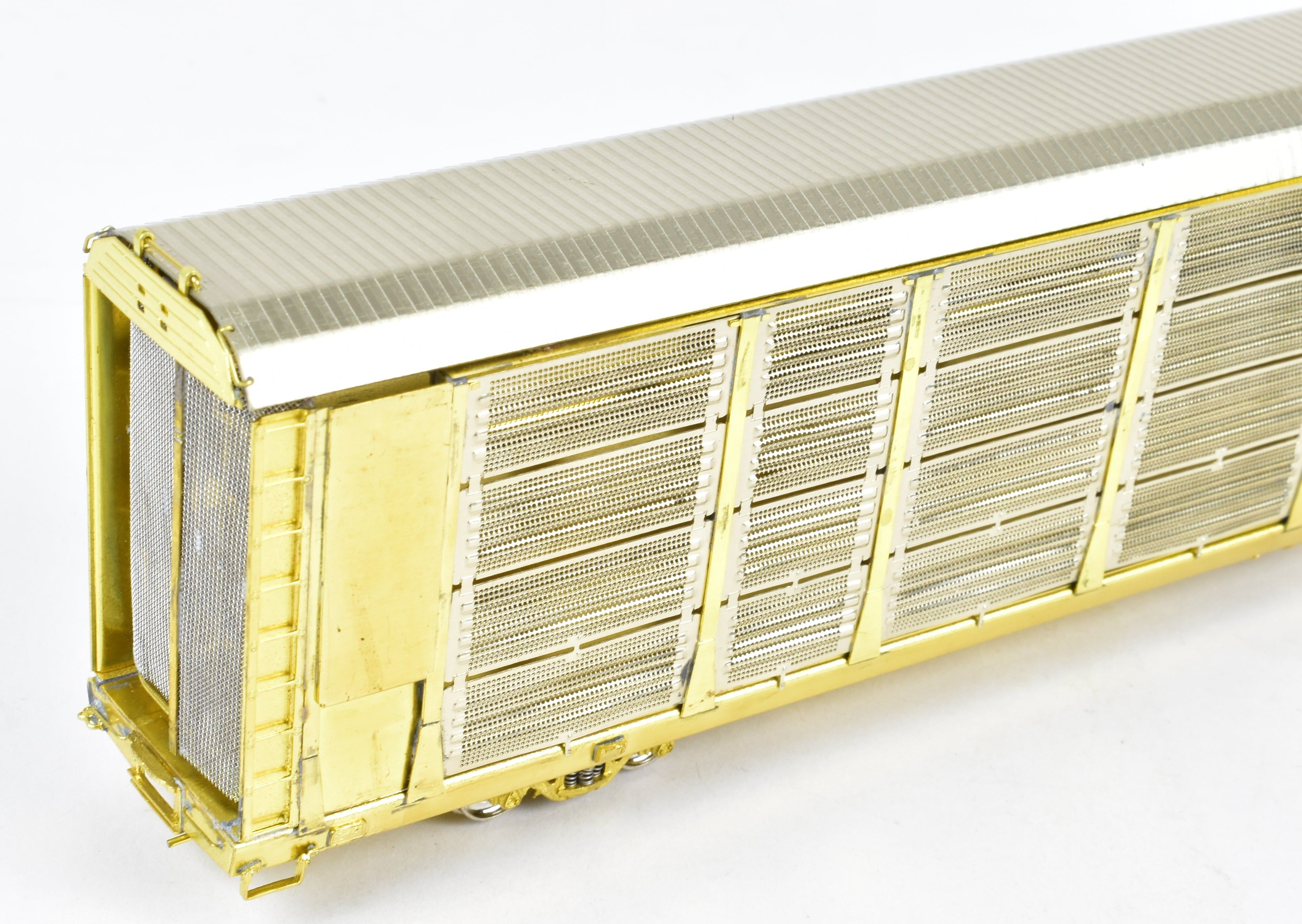 HO Brass OMI SP Southern Pacific Auto Rack Tri - Level Car No. 517006 w/ Mesh End Doors