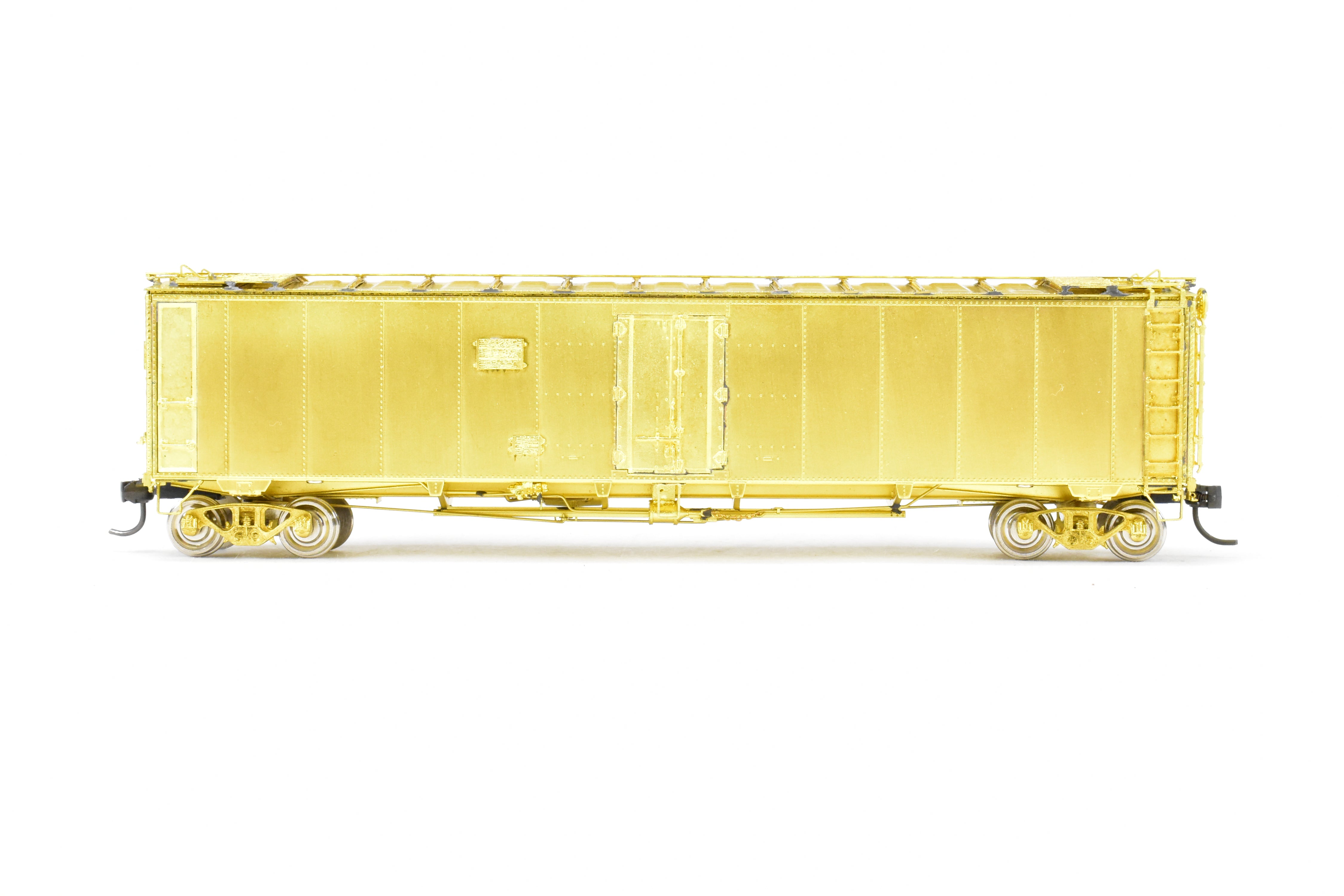 HO Brass OMI ATSF - Santa Fe SFRD 50' Ice Bunker Steel Refrigerator Car, Excellent Condition