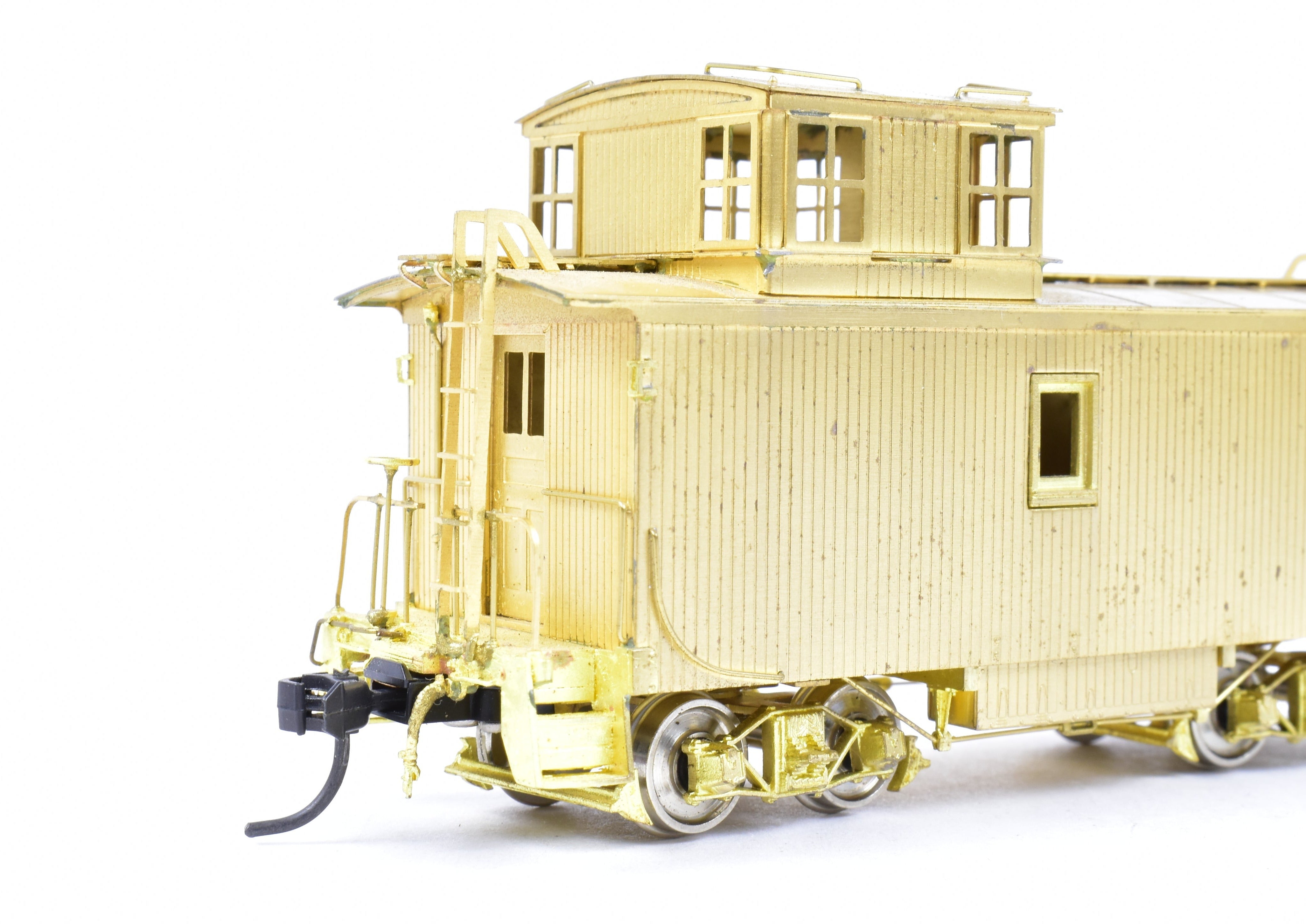 Collector's Edition HO Brass Wood Caboose - Beaver Creek, Colorado Midland or Yosemite Valley