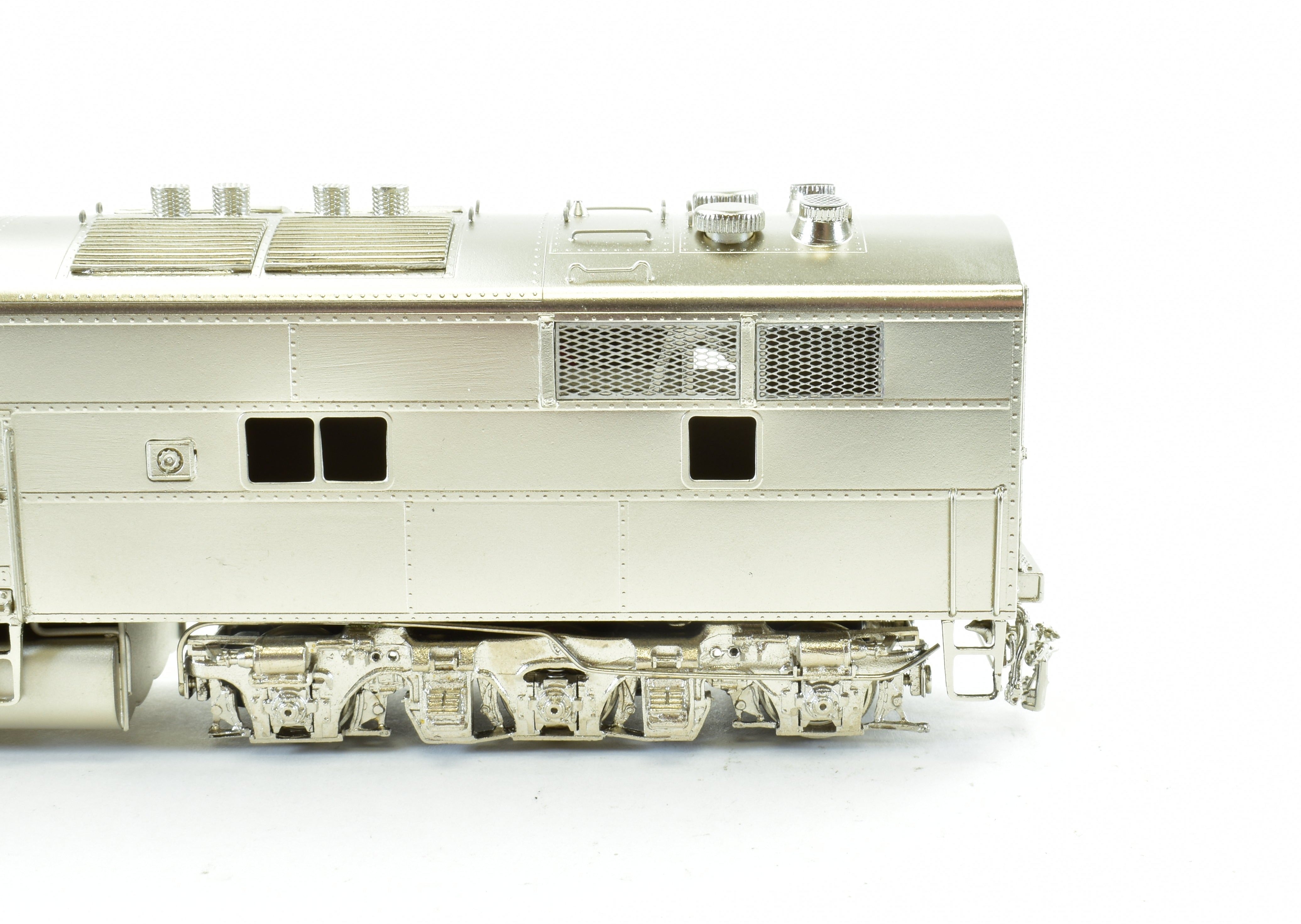 HO Scale Brass Model Train - Overland Models, Inc. CB&Q - Burlington Route EMD E7A Factory Plated Locomotive from 1966 Era