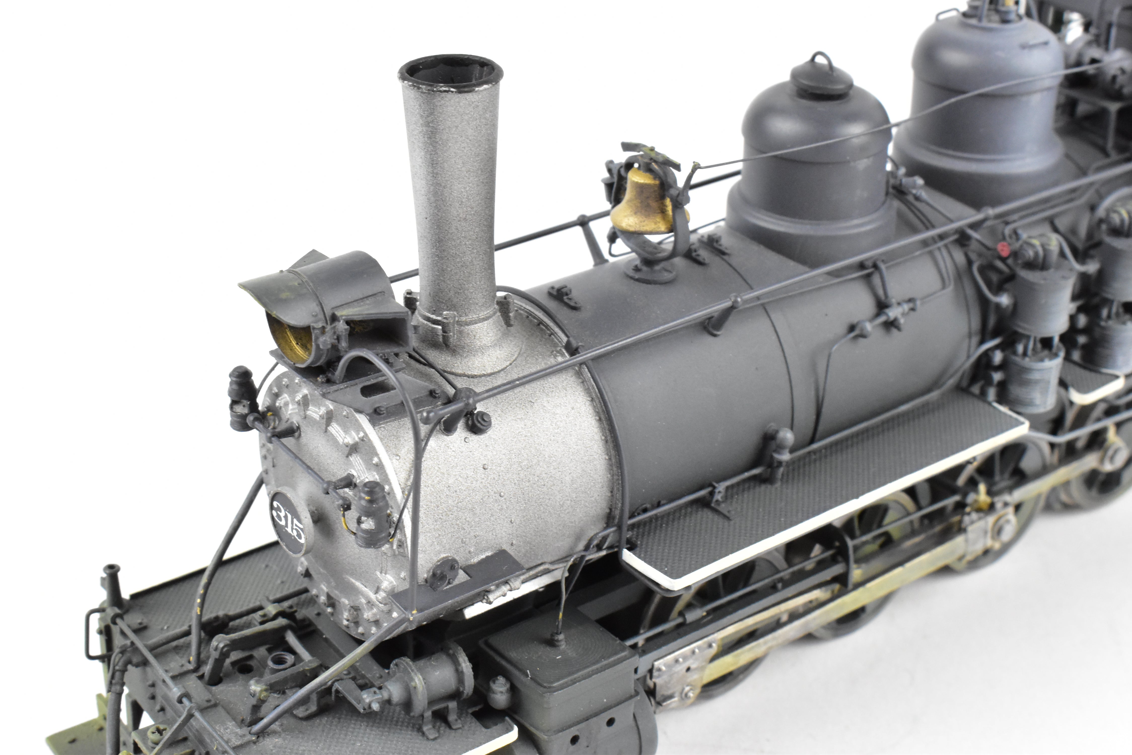 Brass OMI - Overland Models D&RGW C-18 2-8-0 #315 Weathered 1940s Switching Locomotive