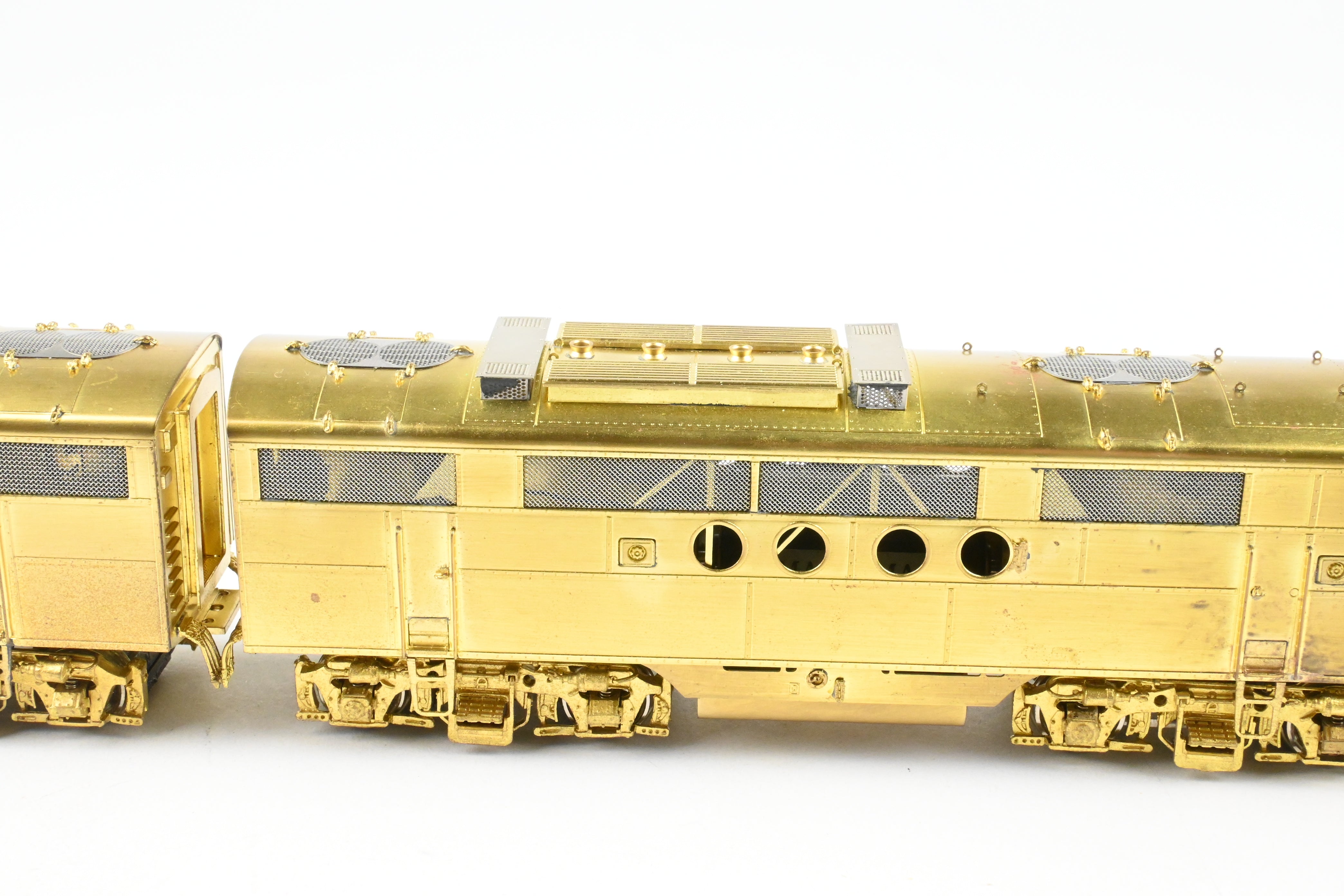 HO Scale Brass Model Train Set by Overland Models Inc. - DL&W Lackawanna EMD FT A/FTS B/FT A Set