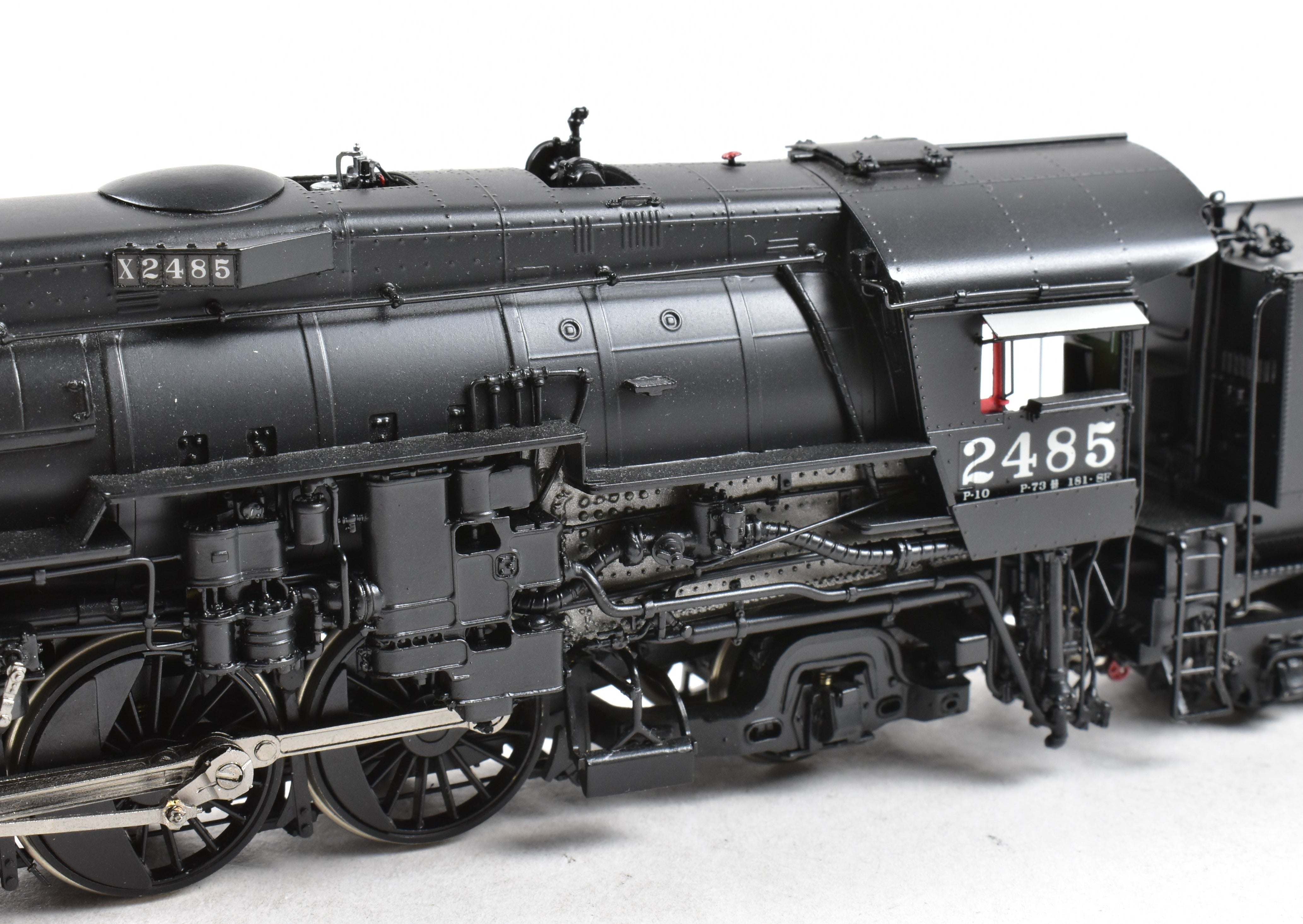 HO Scale Brass GPM Southern Pacific Class P - 10 4 - 6 - 2 FP Locomotive No. 2485