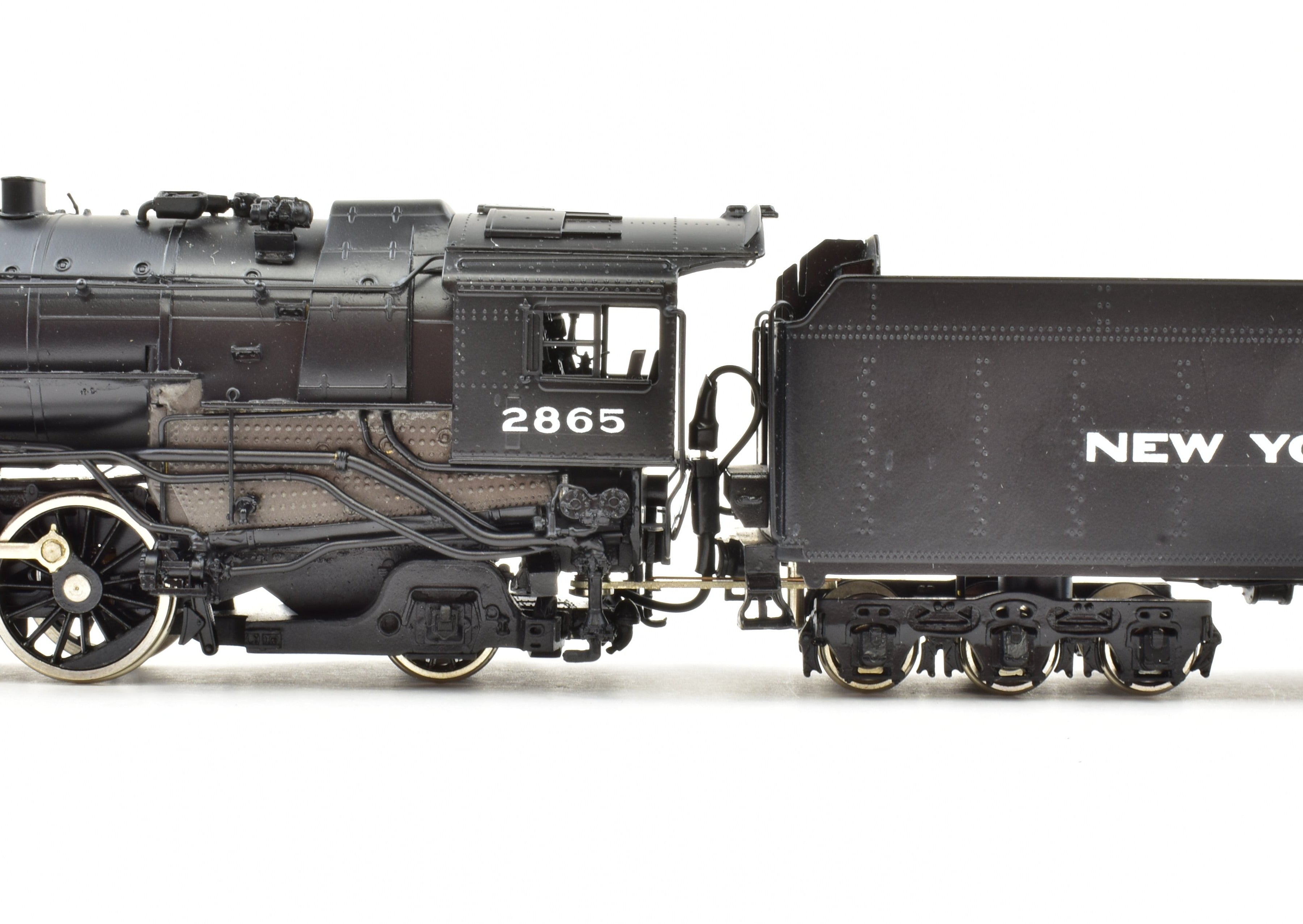 High - Quality HO Scale Brass Model Train by Key Imports NYC - New York Central L - 2c 4 - 8 - 2 Mohawk 1989 Run Custom Series CS - 68