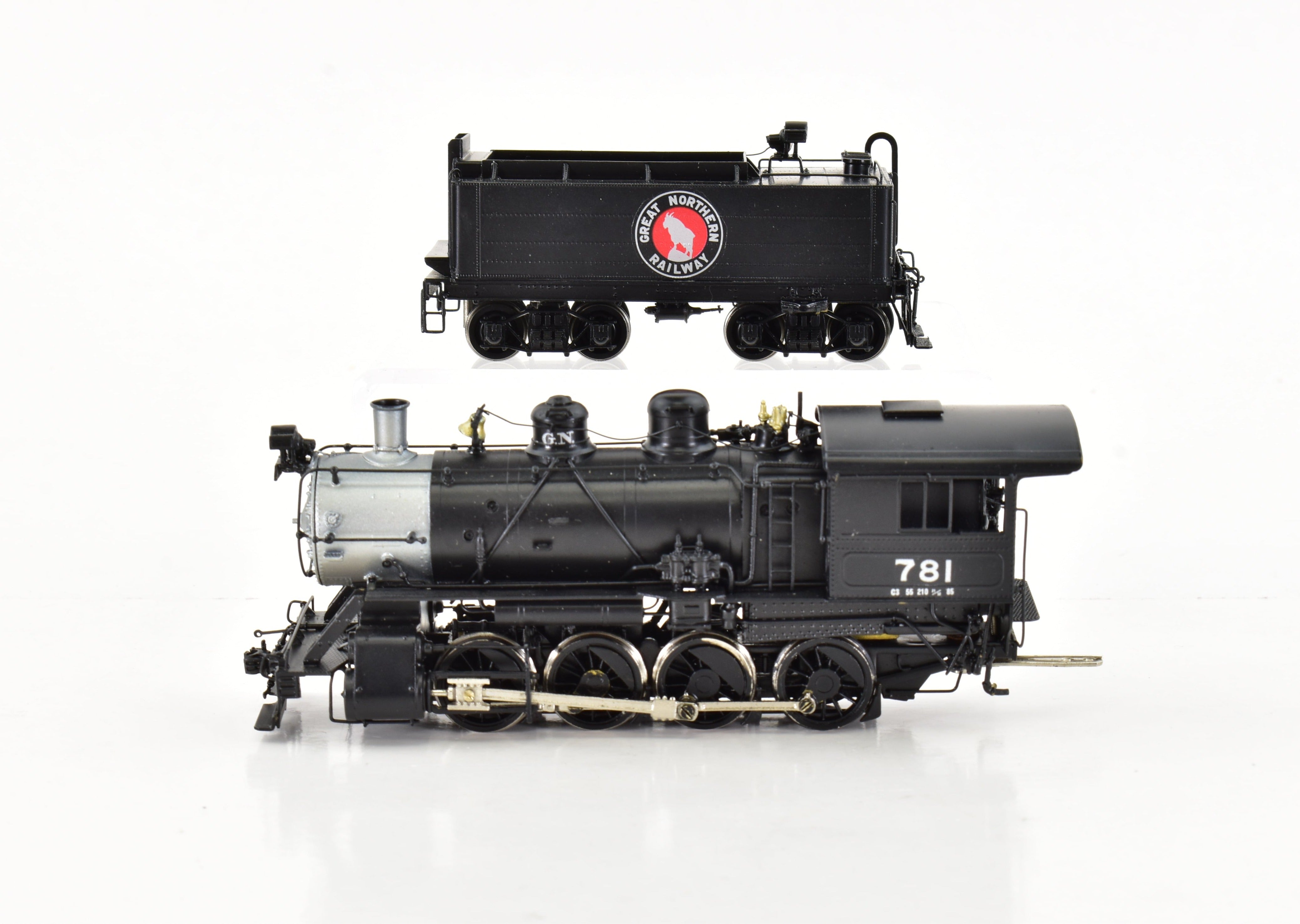 HO Scale Brass Great Northern 0-8-0 Class C-4 No. 781 Custom Painted Model