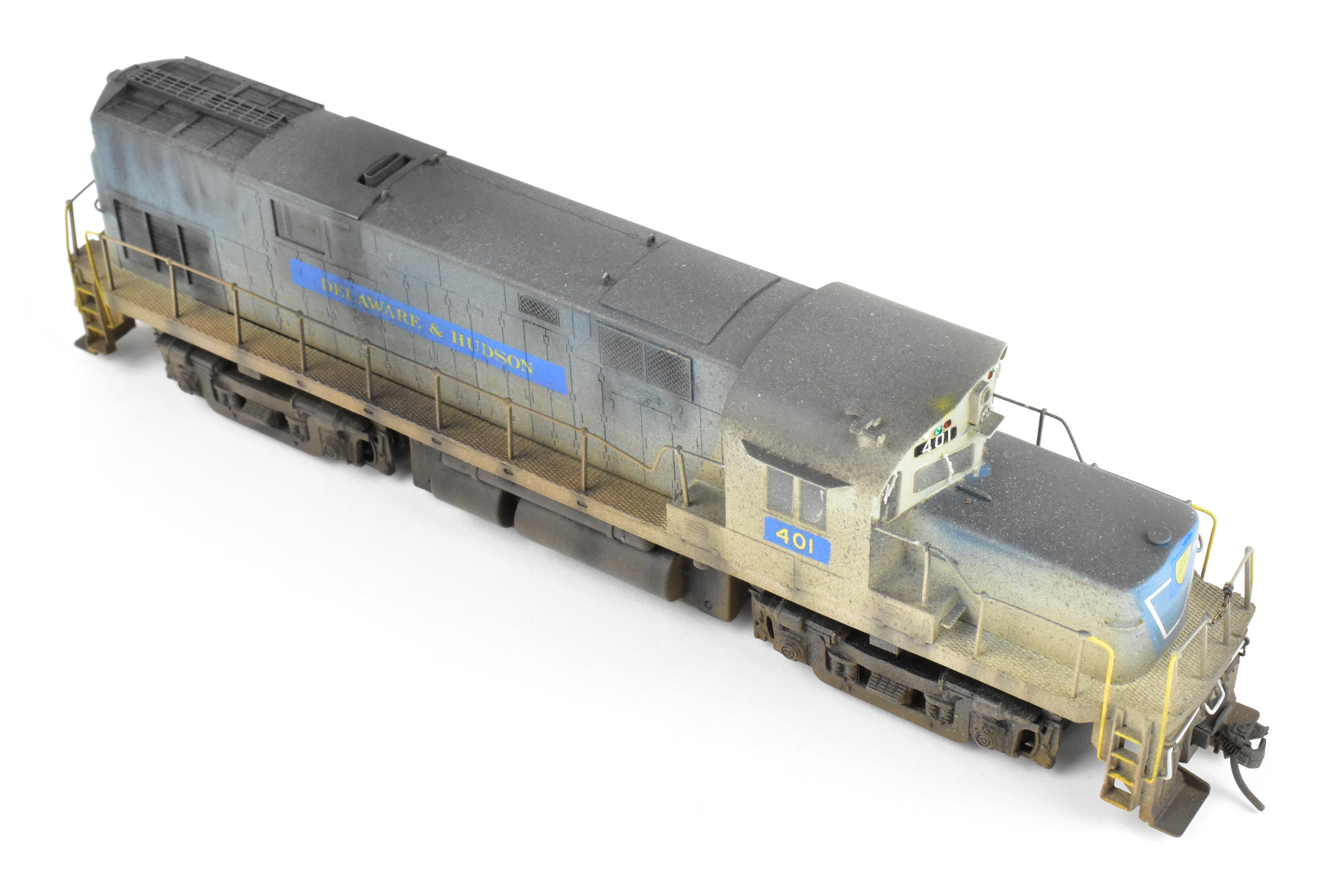 HO Scale Brass Alco Model Train - Delaware and Hudson ALCo C - 420 Low Hood with D&H Patch