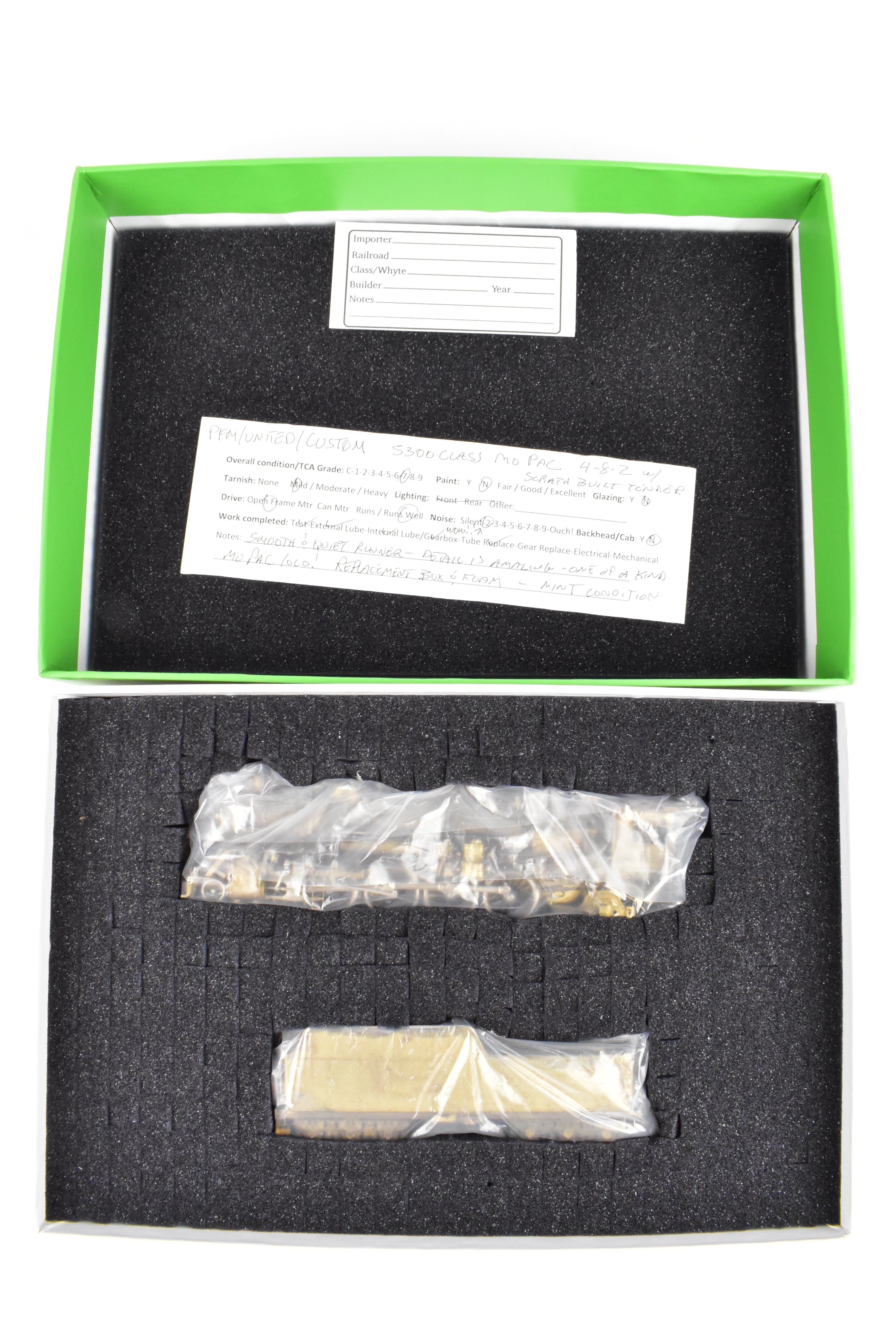 HO Brass Custom Joe G. Collias MP 5300 Class 4-8-2 Unique Model