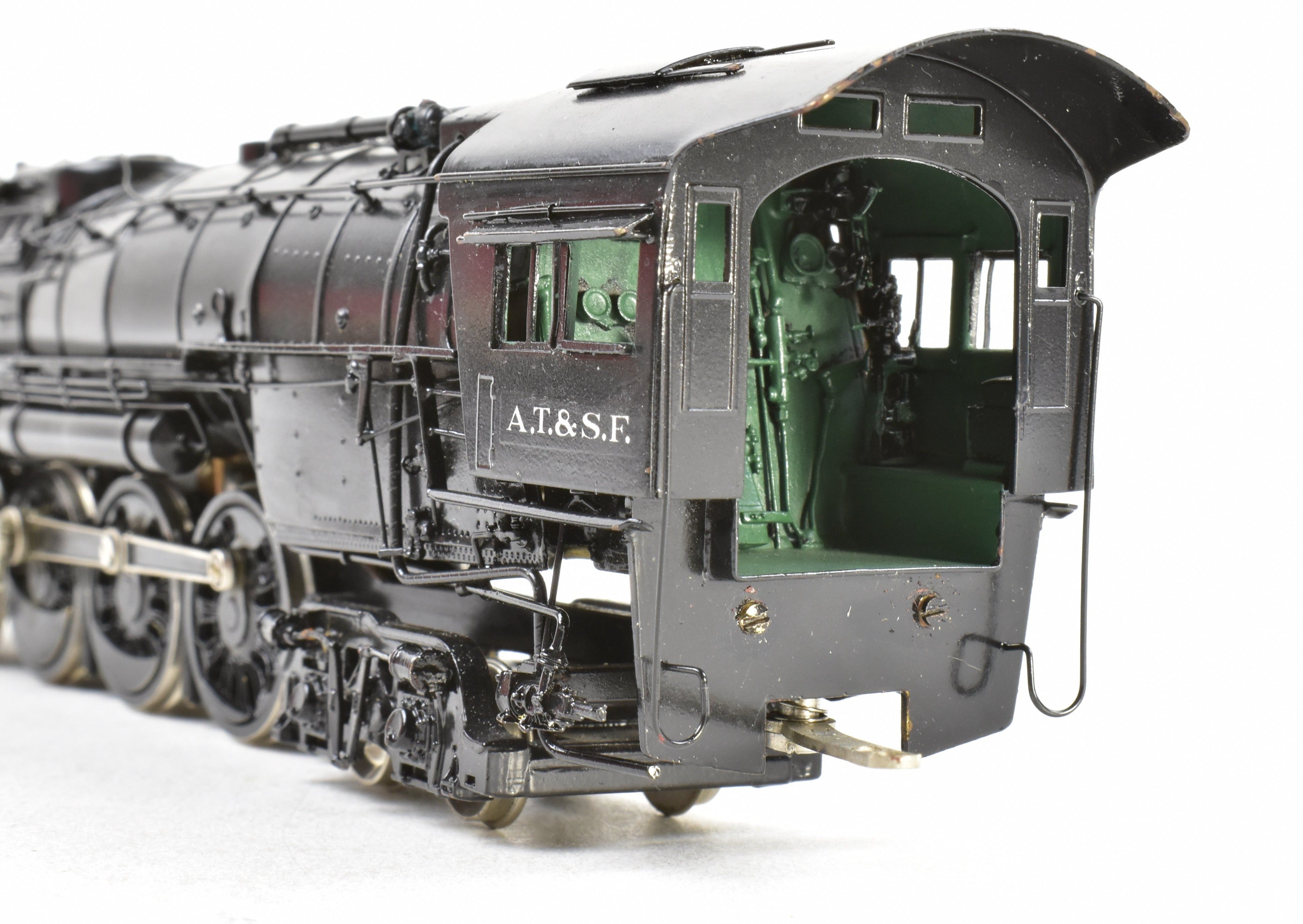 HO Scale Brass Key Imports ATSF - Santa Fe 3765 Class 4-8-4 Northern Steam Locomotive Custom Painted with the Number 3767