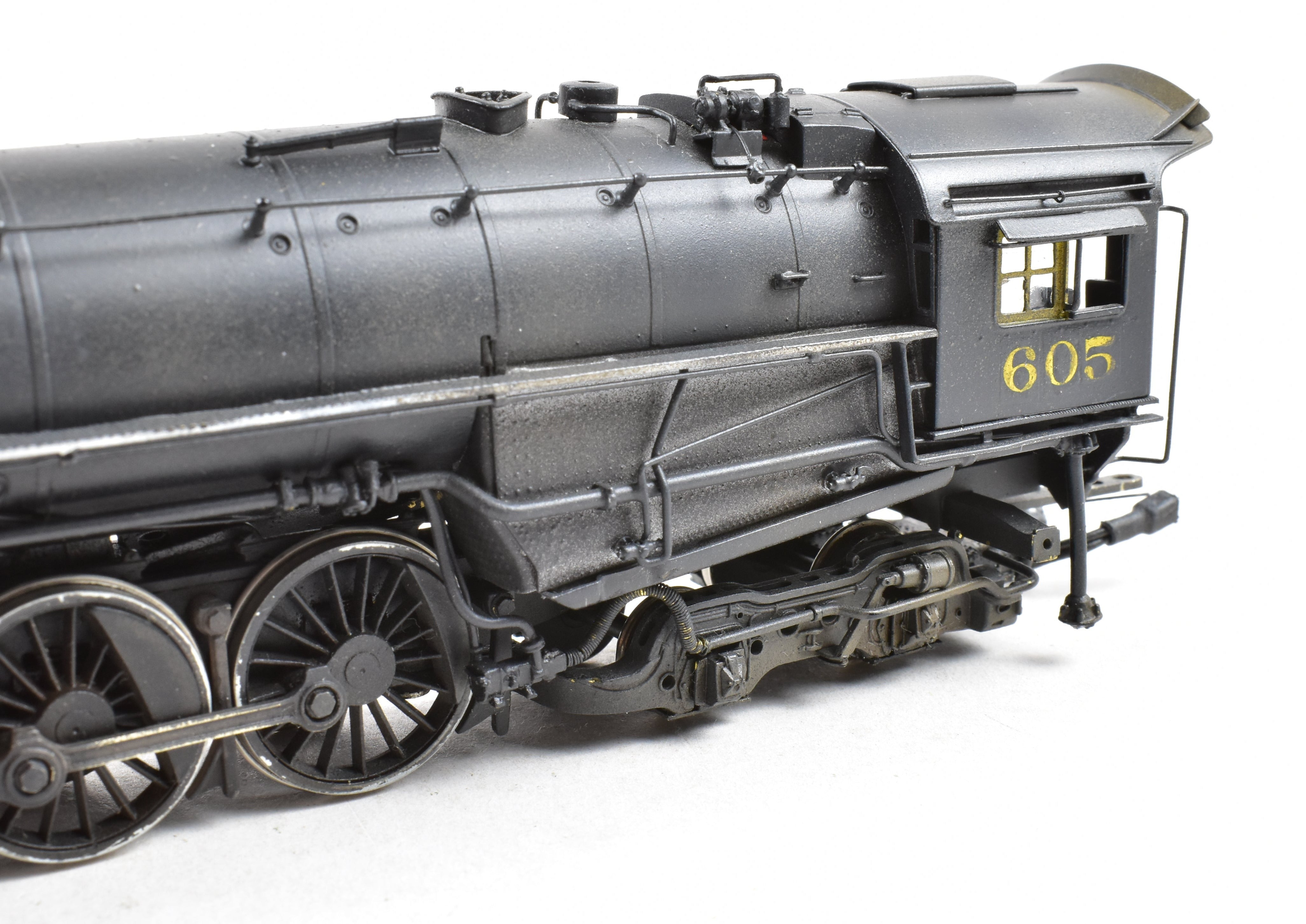 HO Custom Painted DCC & Sound C&O Chesapeake & Ohio J-3 605 Class 4-8-4 Brass Key Import