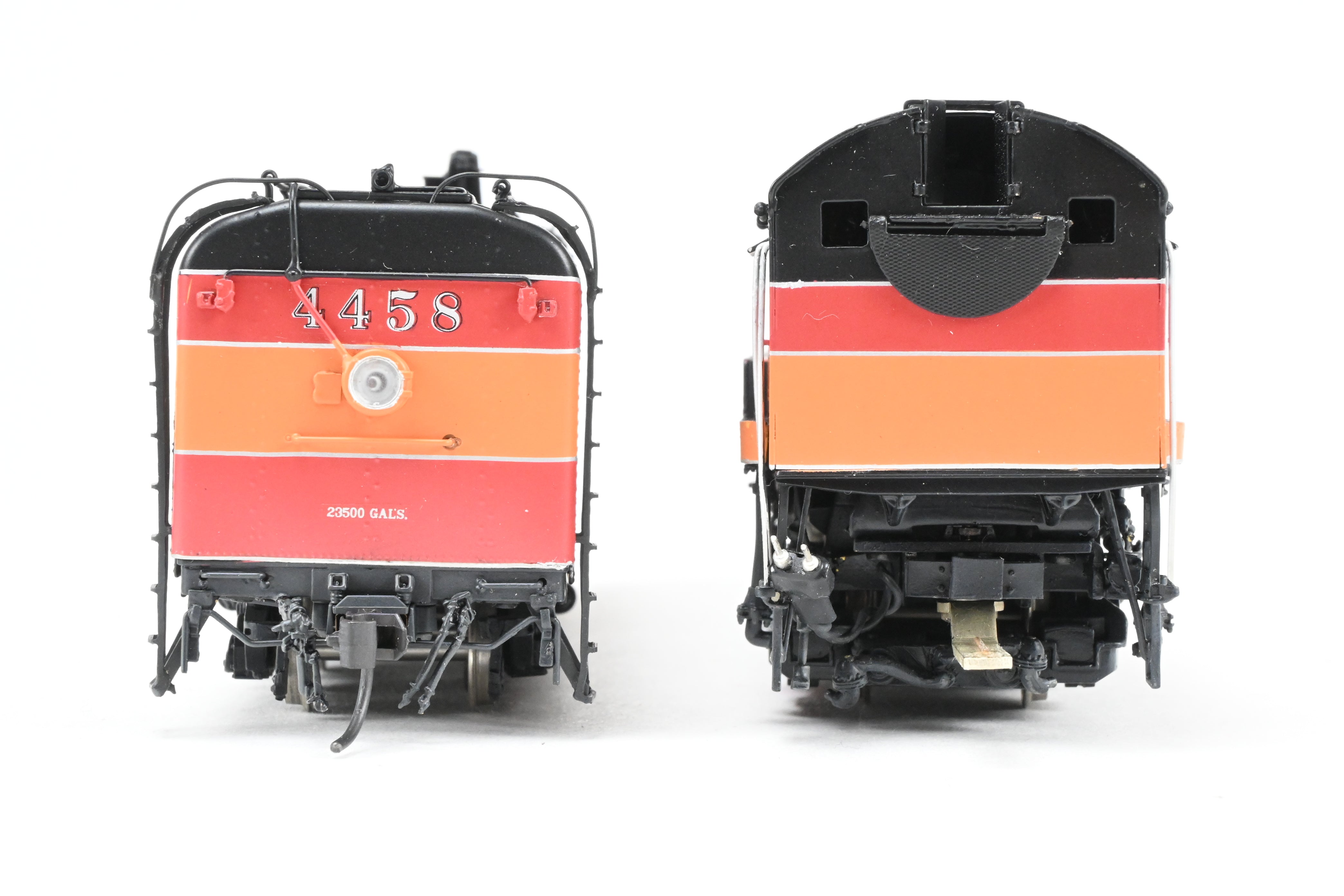 HO Scale Brass Model Train CON Key Imports SP - Southern Pacific GS - 5 4 - 8 - 4 Late Daylight Custom Series #84 Road No. 4458 with Light Weathering and PFM Sound Function