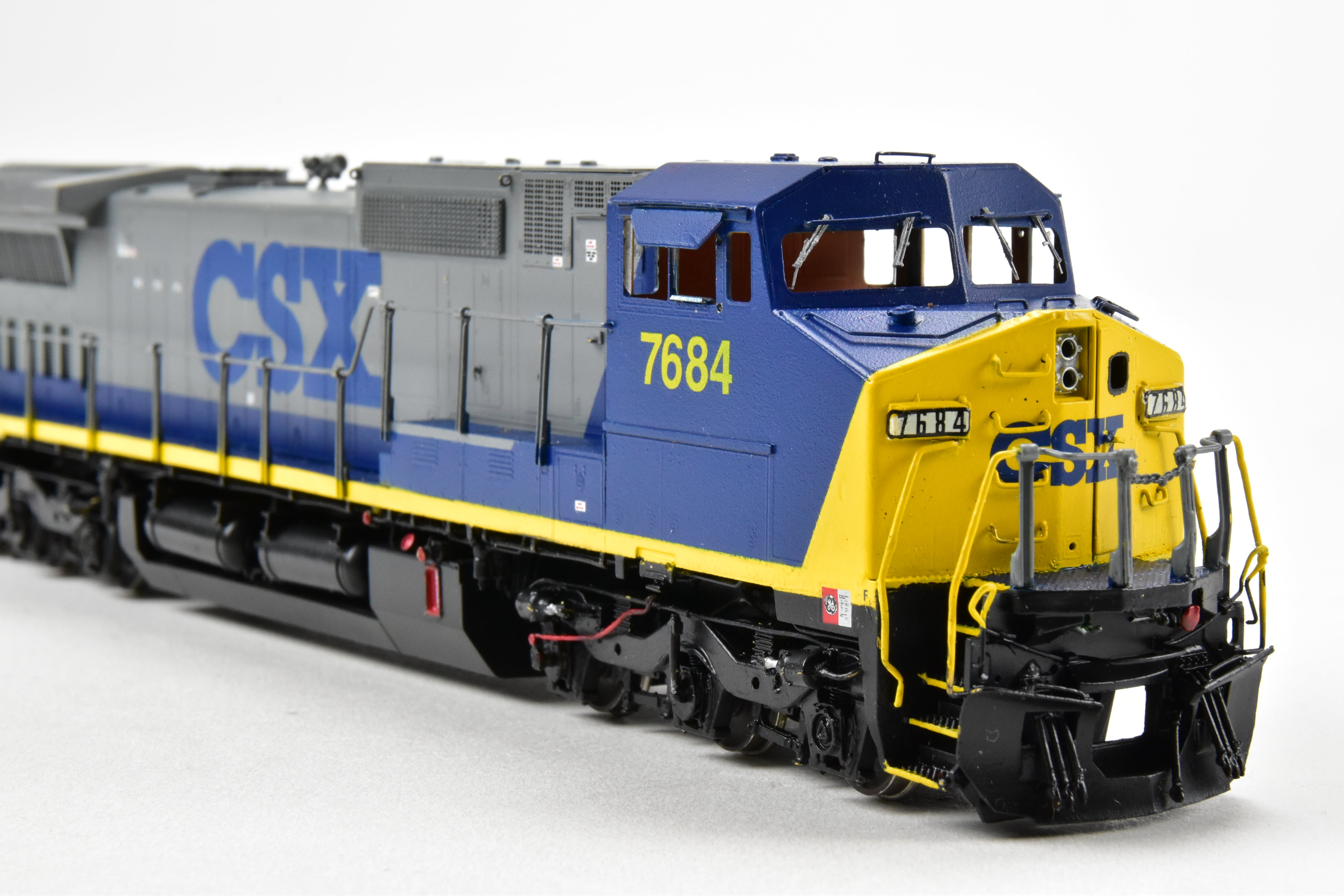 Brass OMI CSX Transportation GE CW40 - 8 Custom Painted #7684 by Overland Models