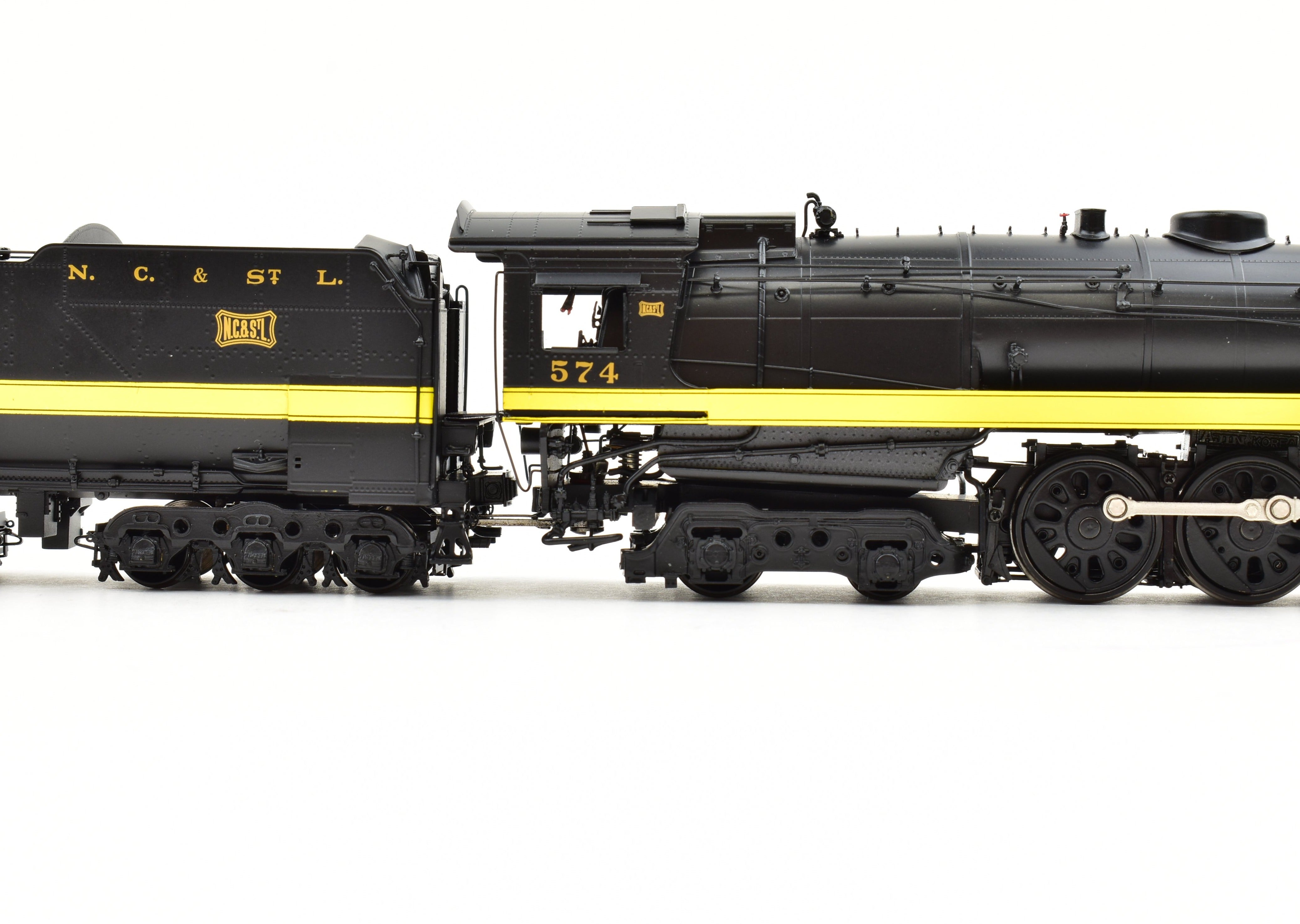 HO Brass OMI - Overland Models 4-8-4 Yellow Jacket No. 574 NC&StL
