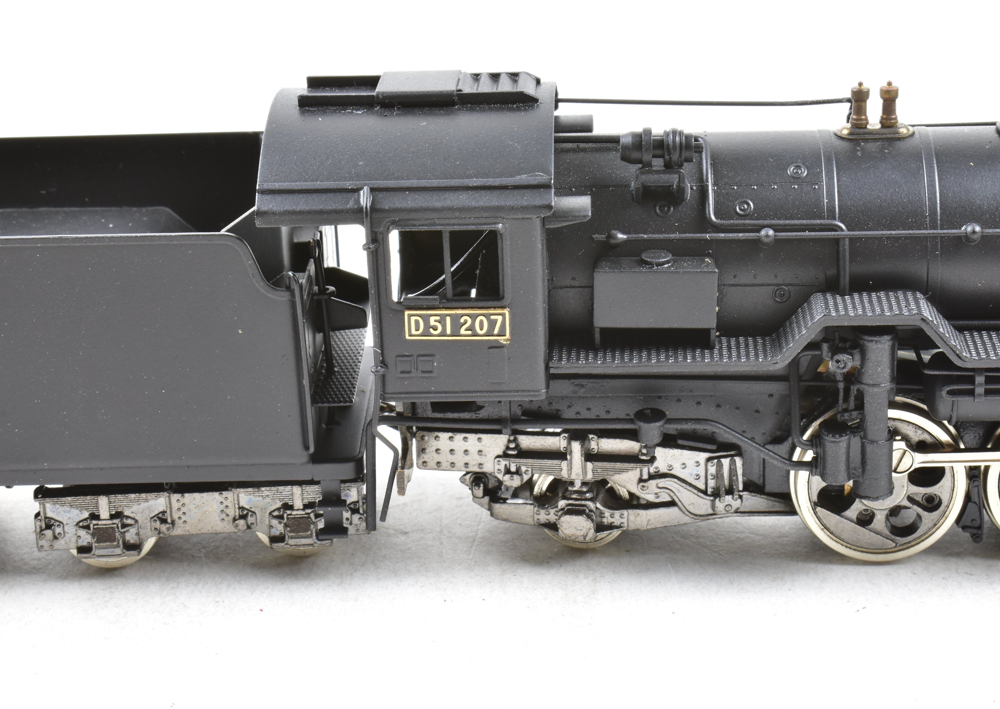 1/80 J-Scale Brass KTM Katsumi JNR D51 2-8-2 FP Model Train