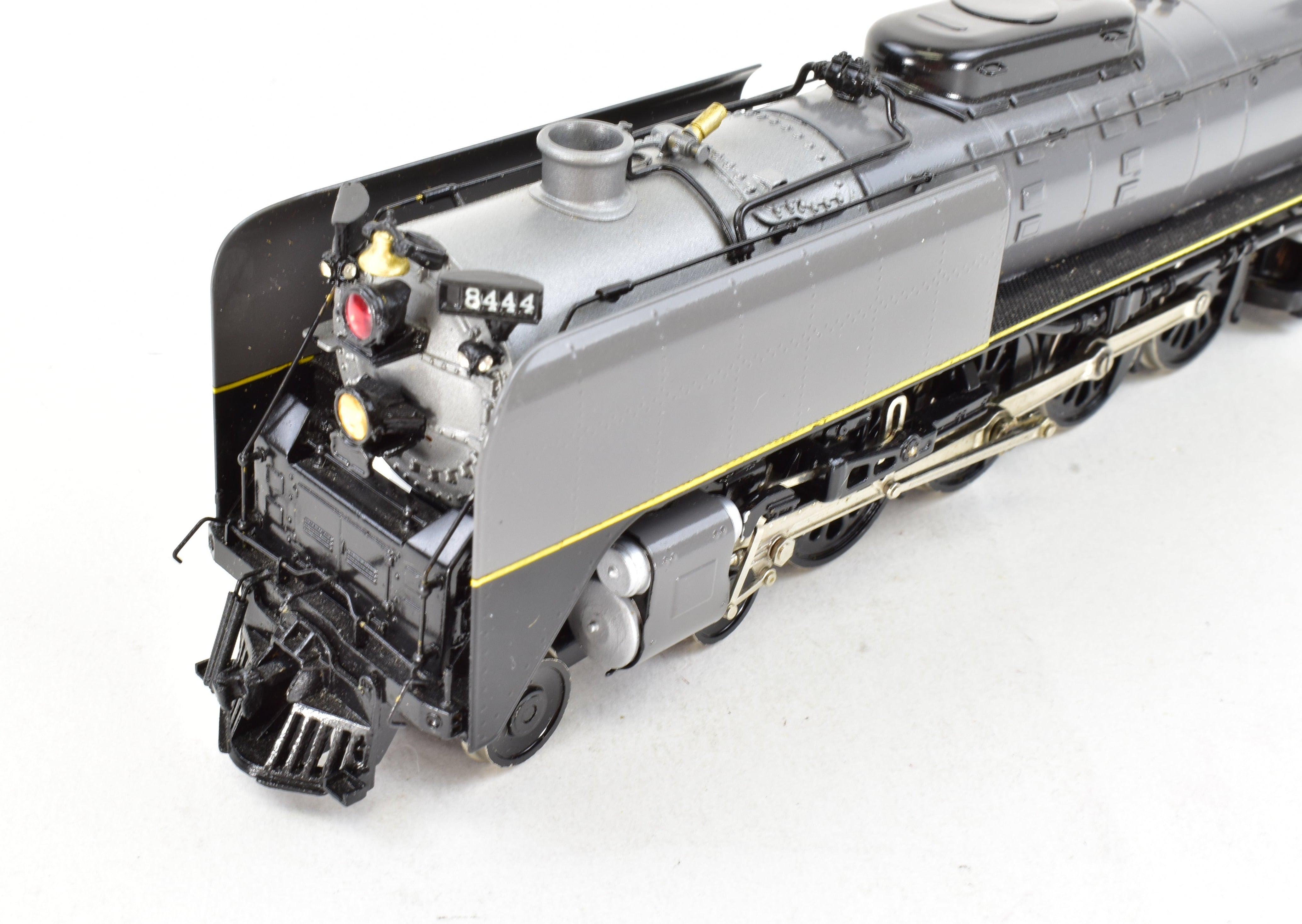 HO Scale Brass Model Train by Westside Model Co. - Union Pacific Class FEF - 2 4 - 8 - 4 Professionally Painted Locomotive No. 8444