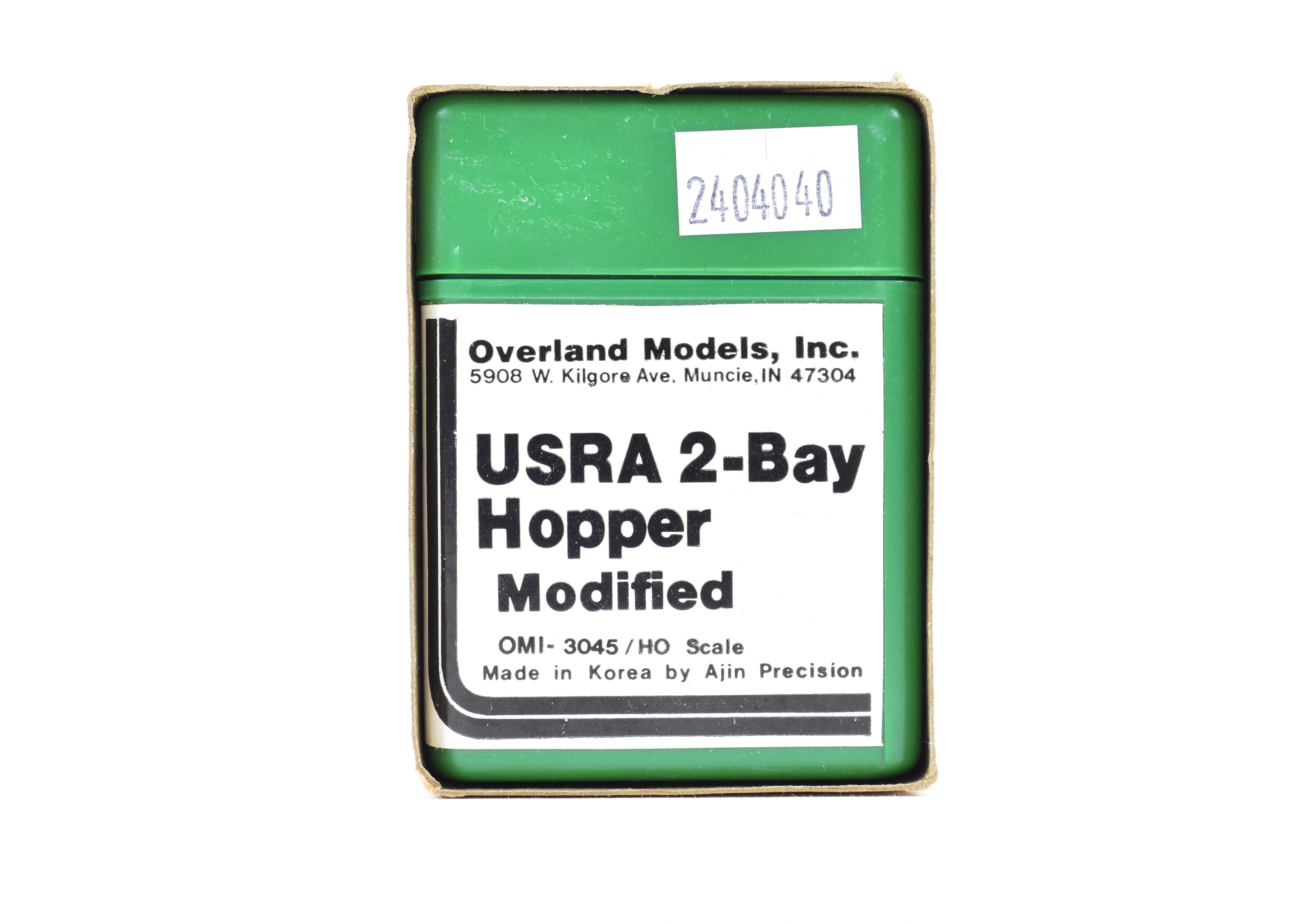 HO Brass OMI - Overland Models' Modified USRA 2-Bay Hopper Cars