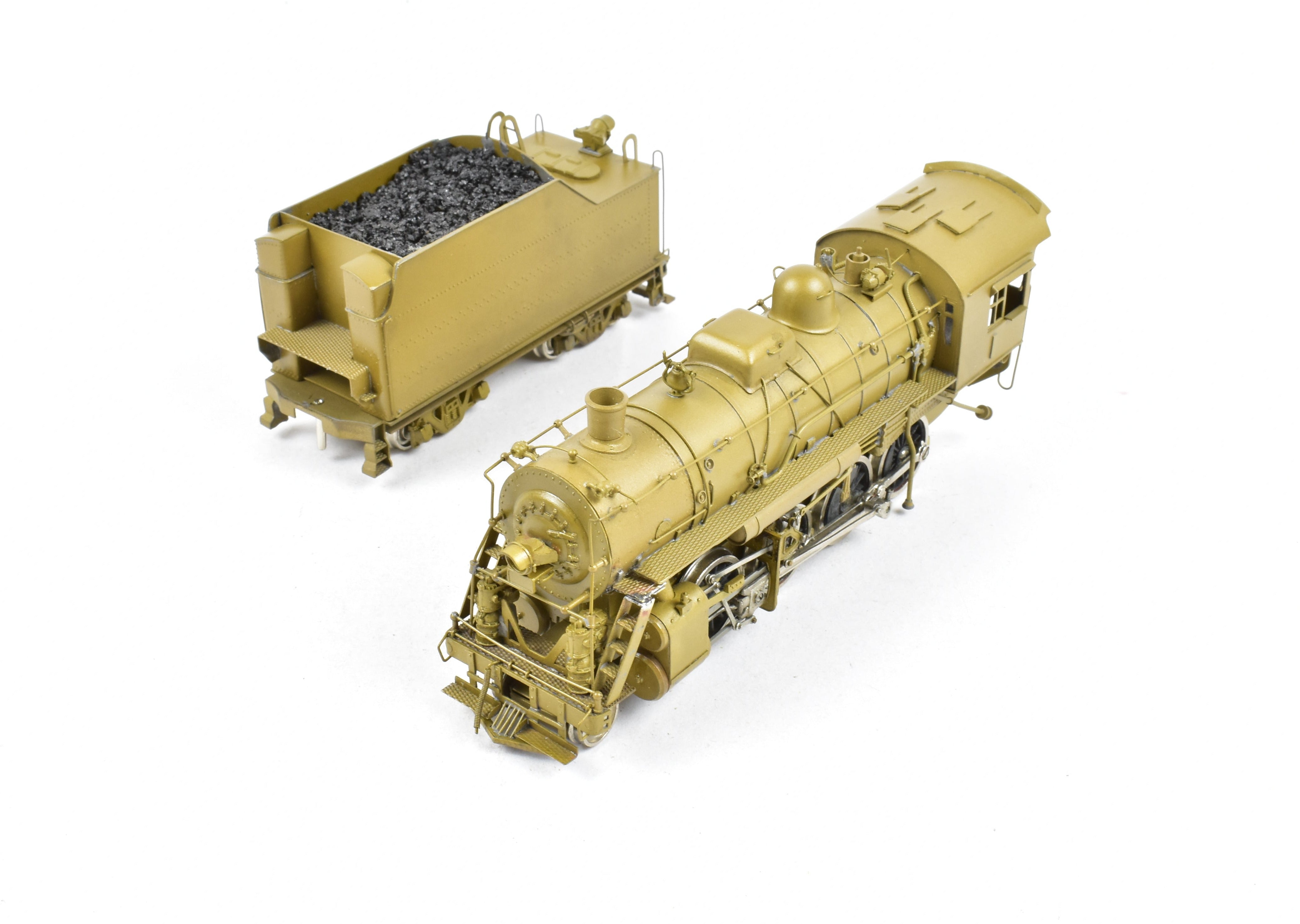 HO Scale Brass Hallmark Models Illinois Central 2-8-0 Steam Locomotive Model