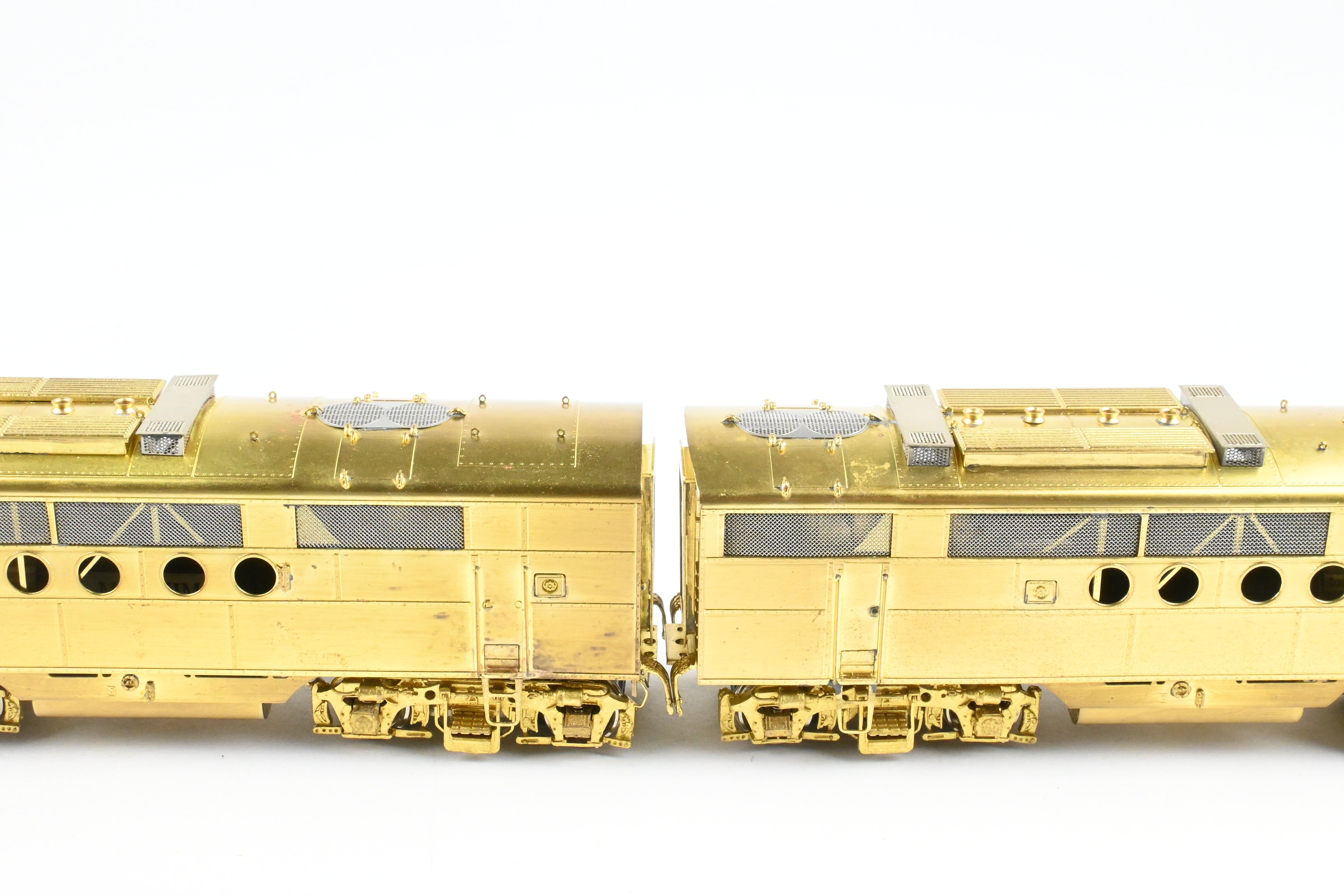 HO Scale Brass Model Train Set by Overland Models Inc. - DL&W Lackawanna EMD FT A/FTS B/FT A Set