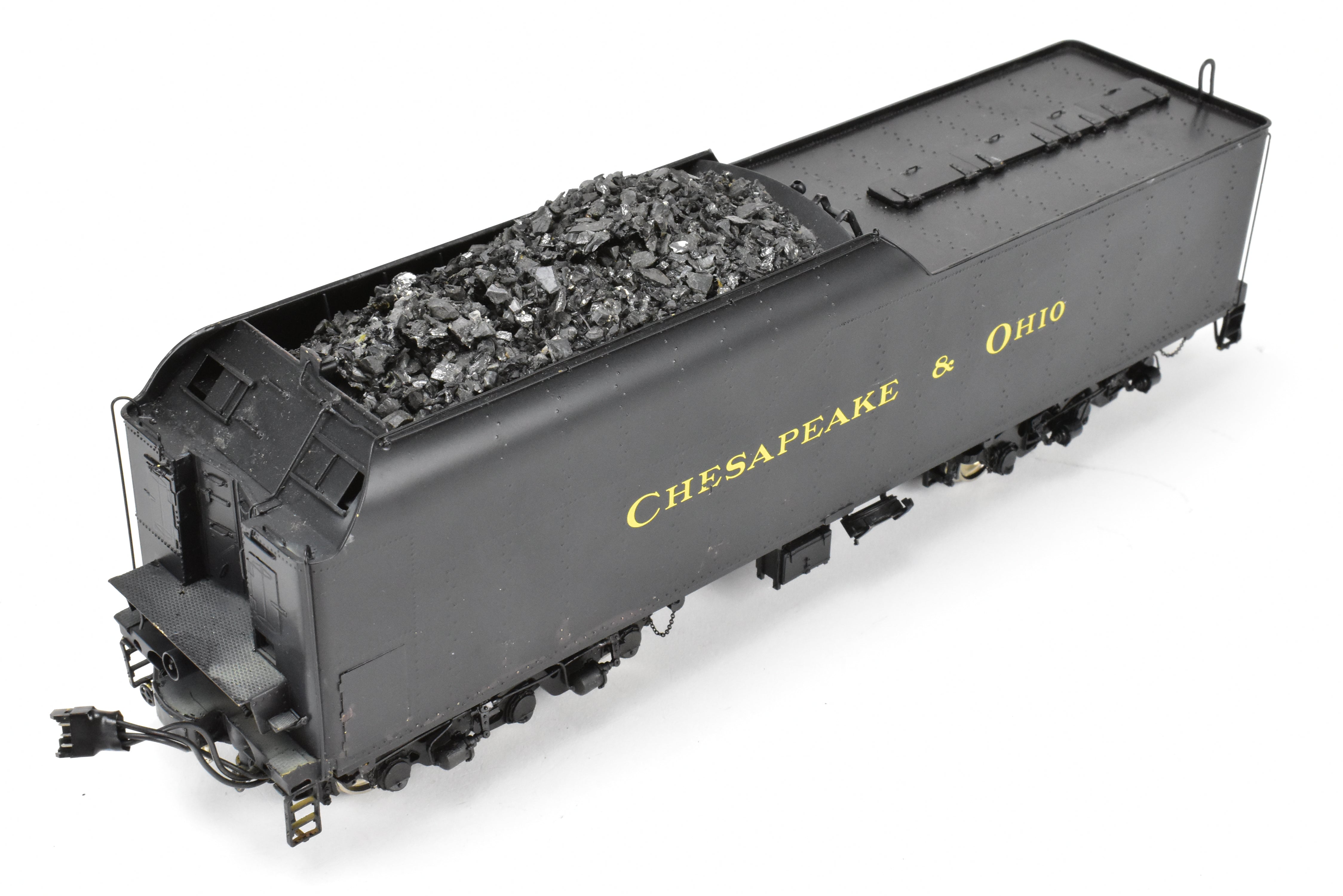 O Scale Brass Precision Scale Co. C&O J-3a 4-8-4 Greenbrier 2-Rail FP #610 As-Is