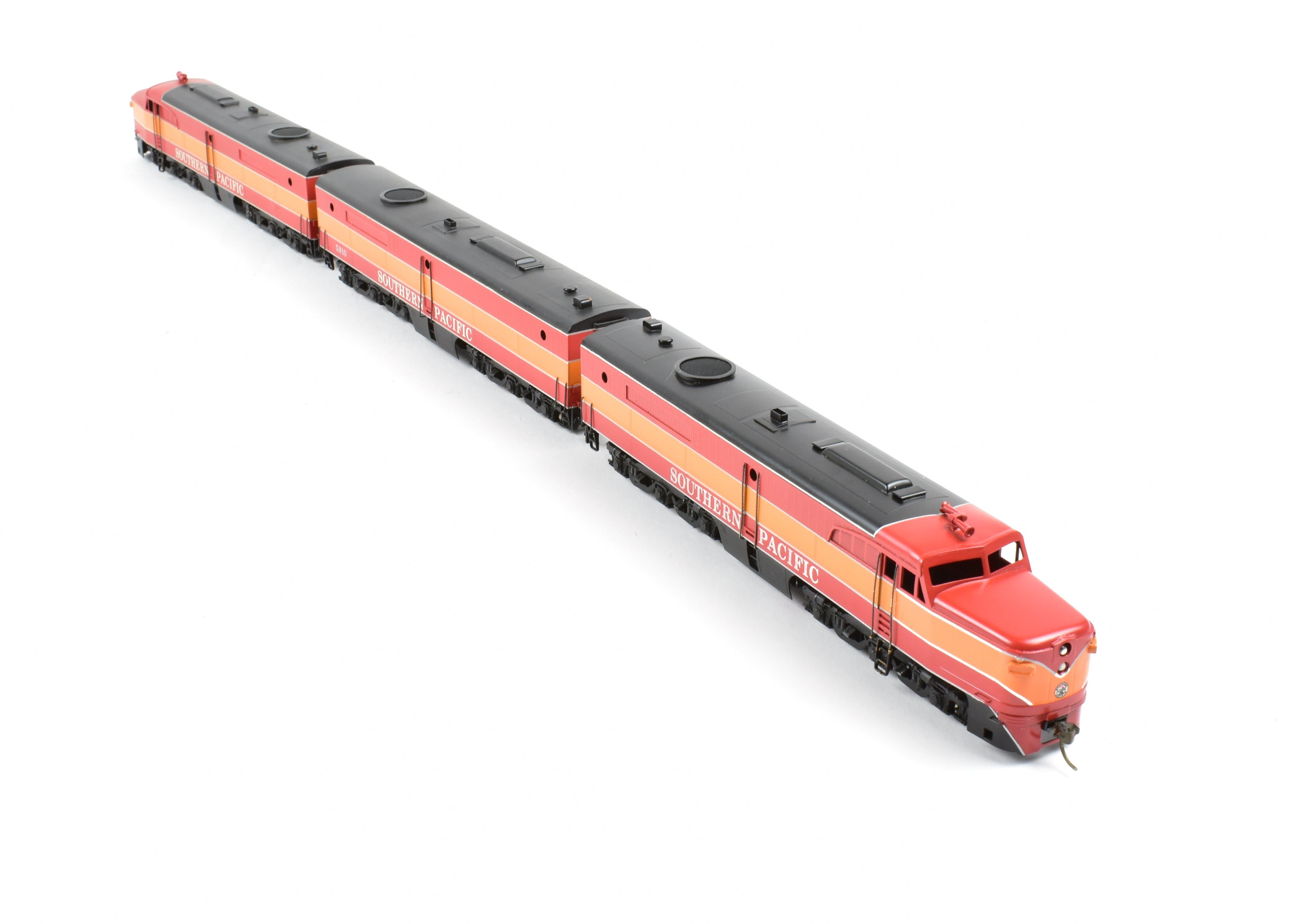HO Scale Brass Balboa SP - Southern Pacific Daylight PA - 1 A - B - A Locomotive Set with Factory Painting