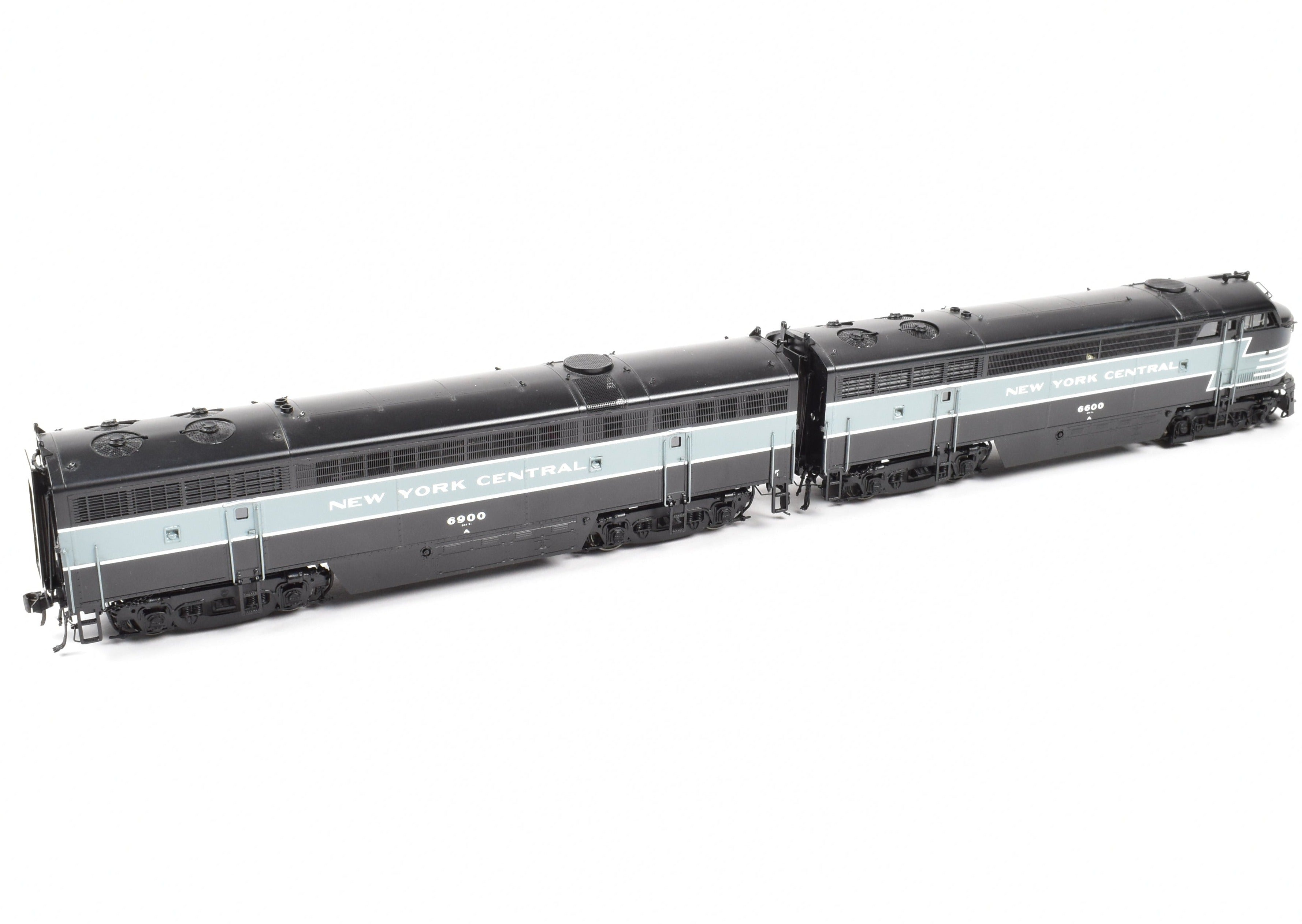 HO Scale Brass Locomotive Models - Overland Models Inc. New York Central Fairbanks Morse CFA 16 - 4/CFB 16 - 4 C - Liners, Factory Painted with Road Numbers 6600/6900