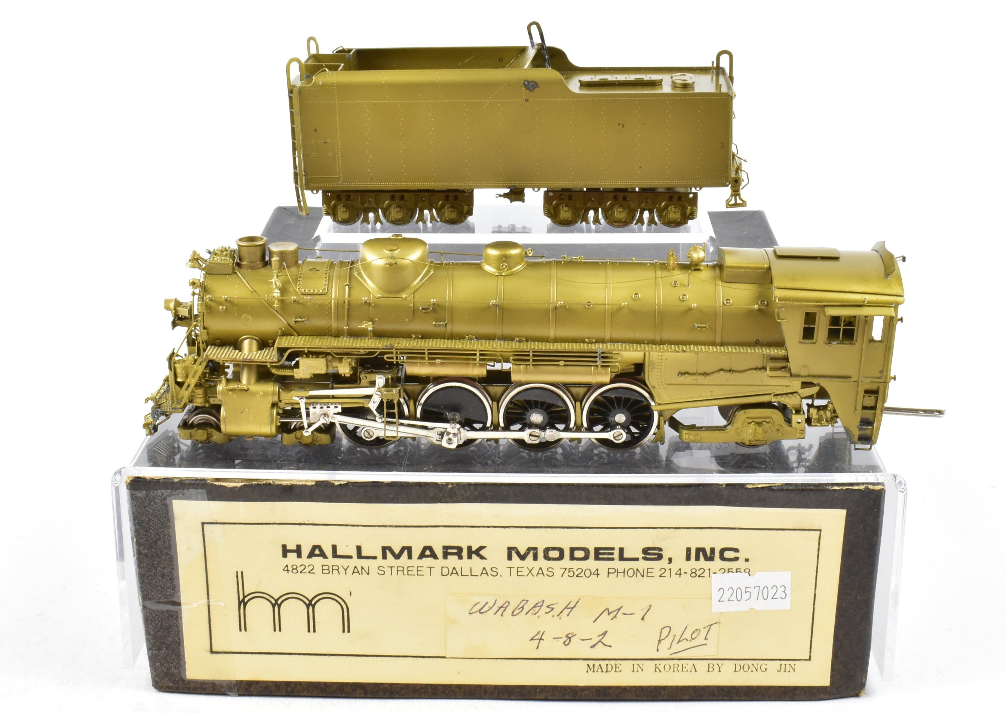 HO Brass Hallmark Models Wabash Class M - 1 4 - 8 - 2 Possible Pilot Mountain Model