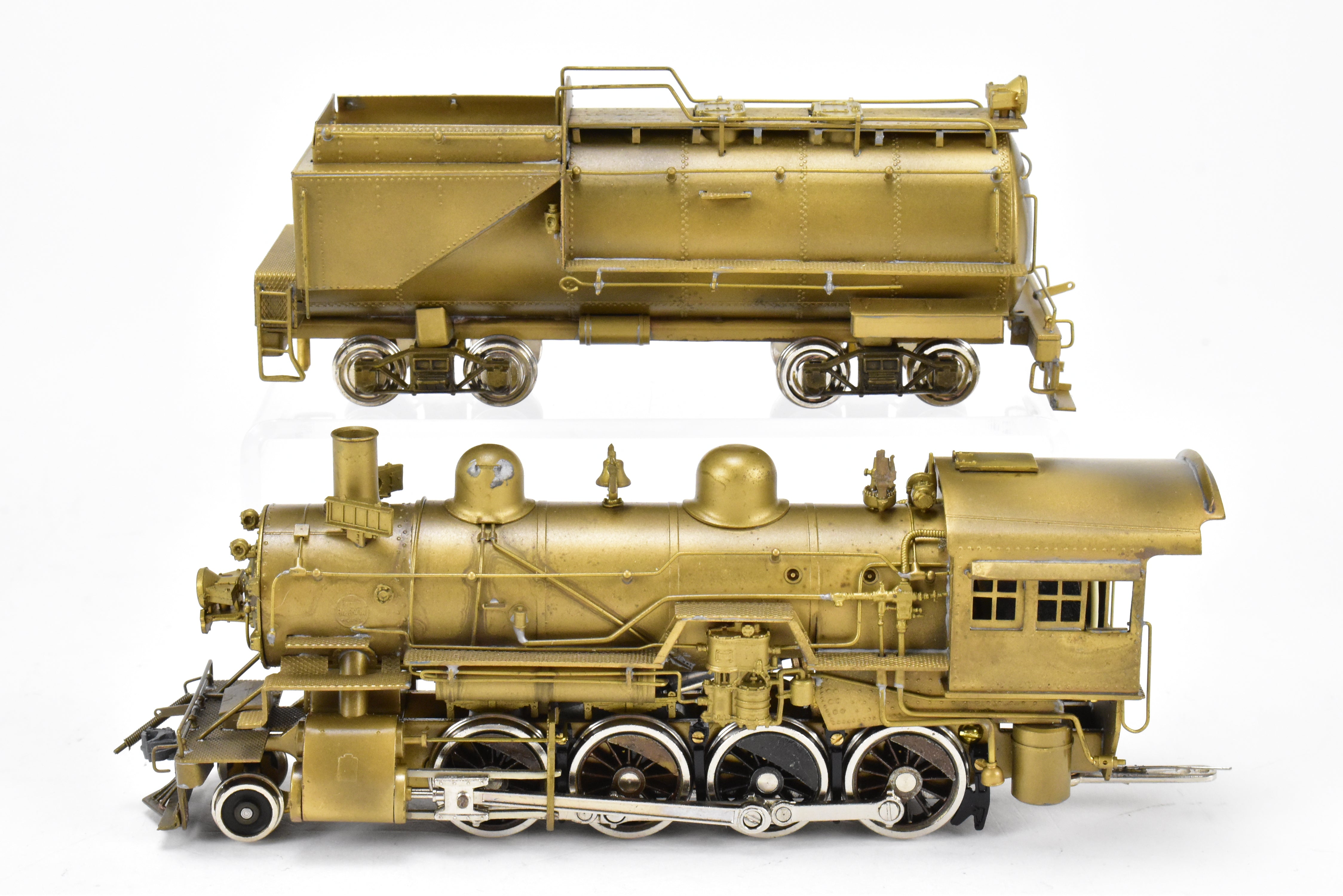 High - Quality HO Scale Brass PFM Model Train - United UP - Union Pacific 2 - 8 - 0 Steam Locomotive