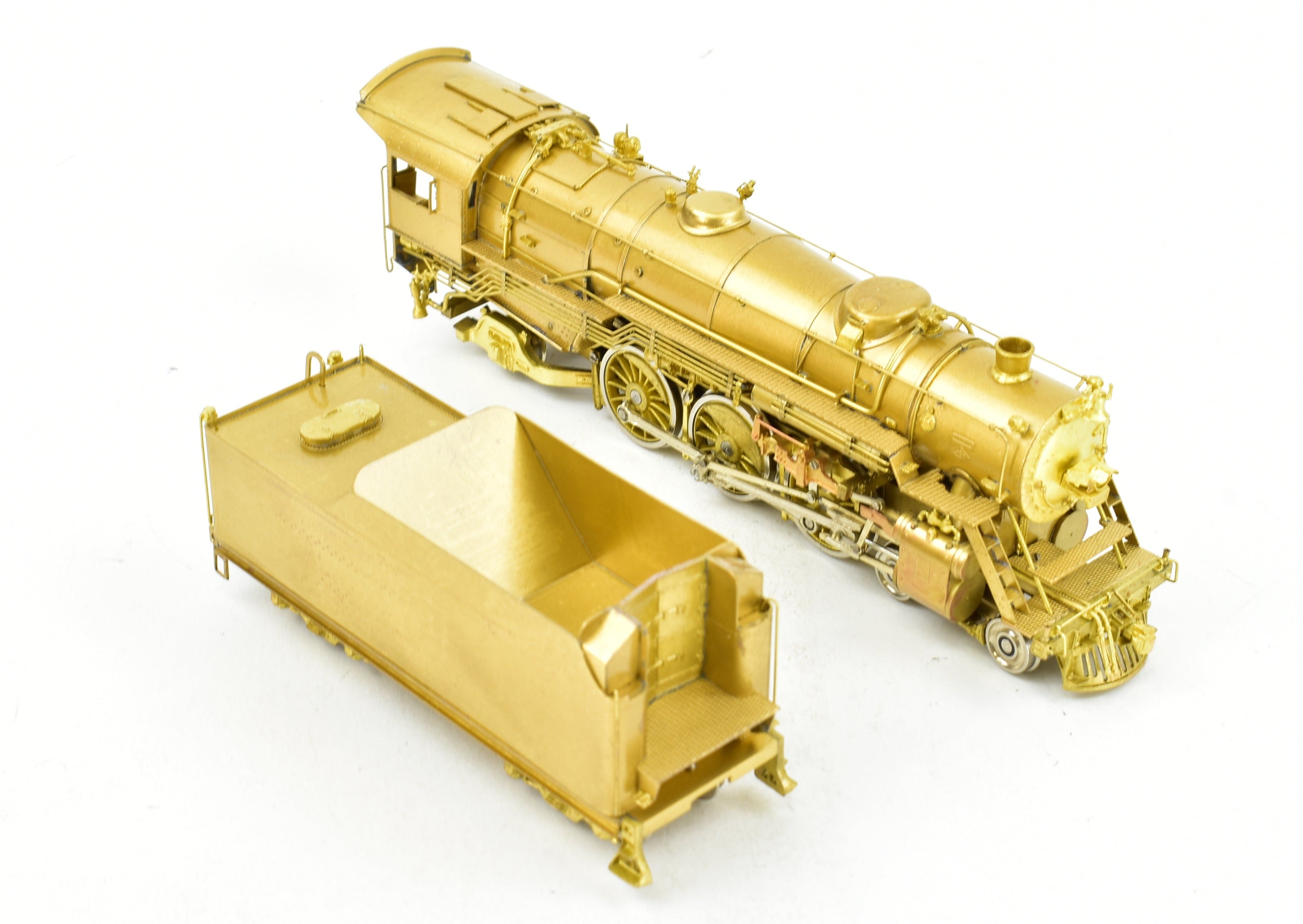 HO Scale Brass Model Train - Atlanta & West Point #290 4-6-2 Pacific Imported by Brass Key Imports