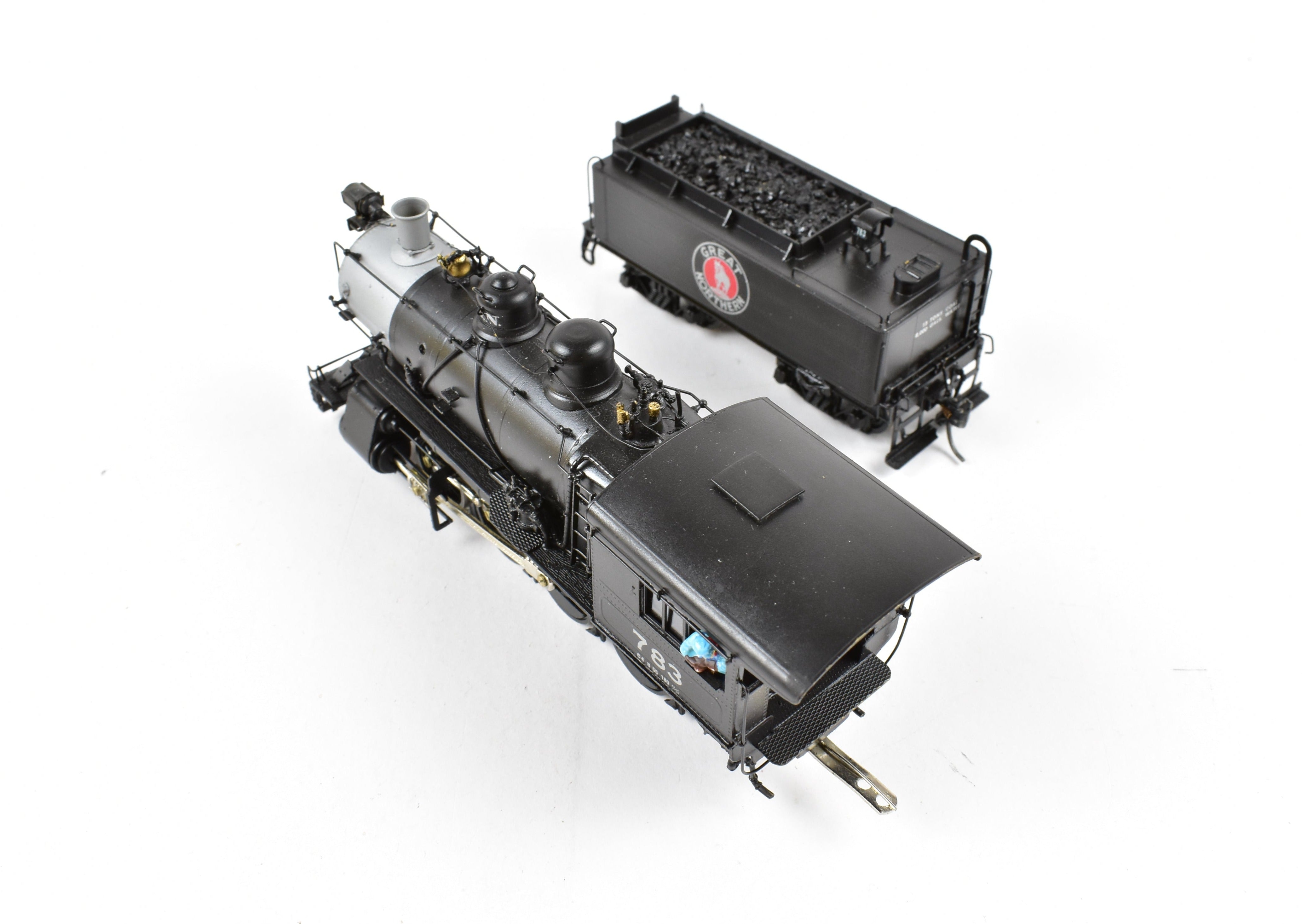 HO Scale Brass Model Train - Oriental Limited Great Northern Class C - 4 0 - 8 - 0 Switcher Locomotive CP No. 783