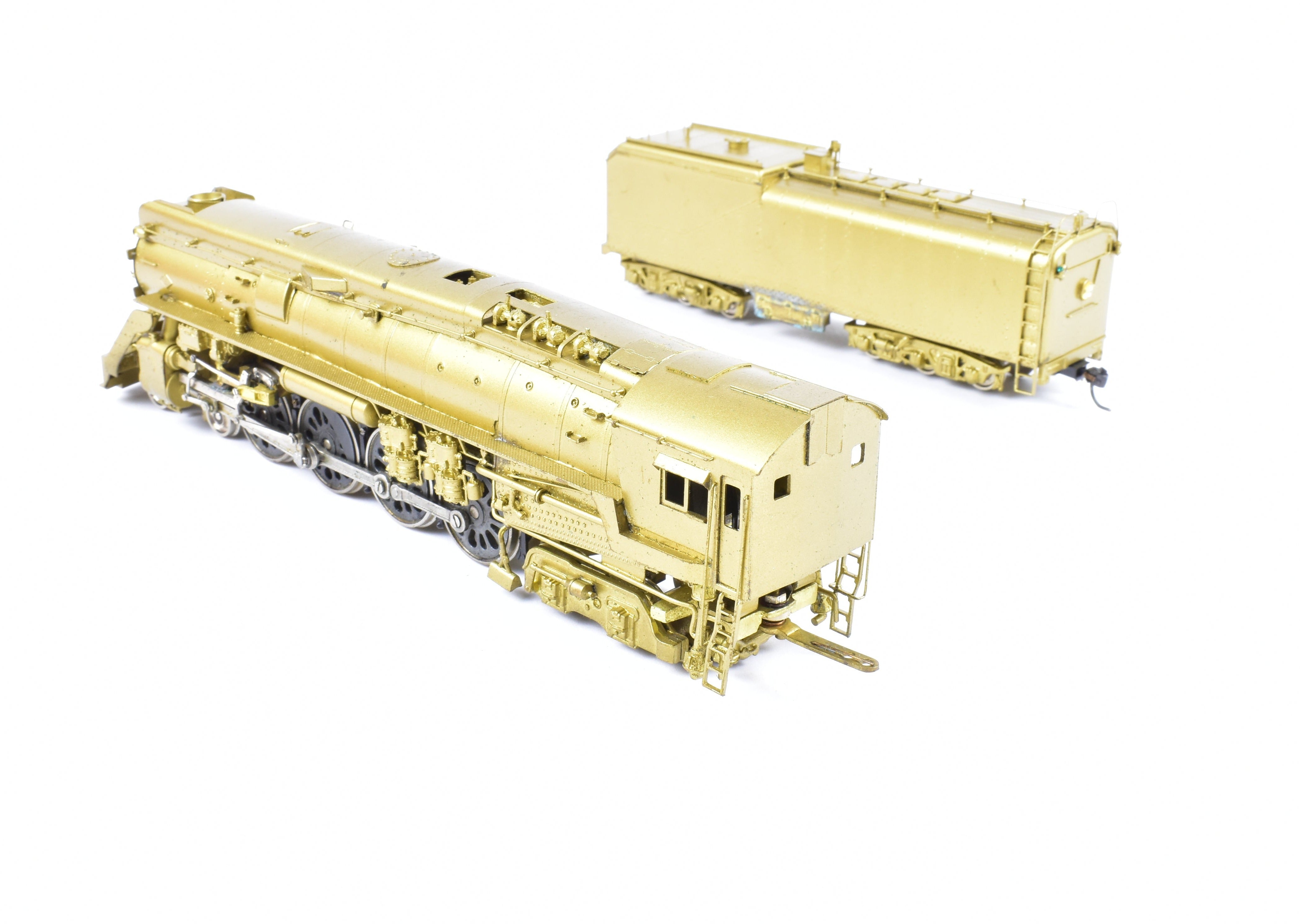HO Scale Brass Balboa Model Train - Southern Pacific GS - 4 4 - 8 - 4 Locomotive with Detachable Skirts