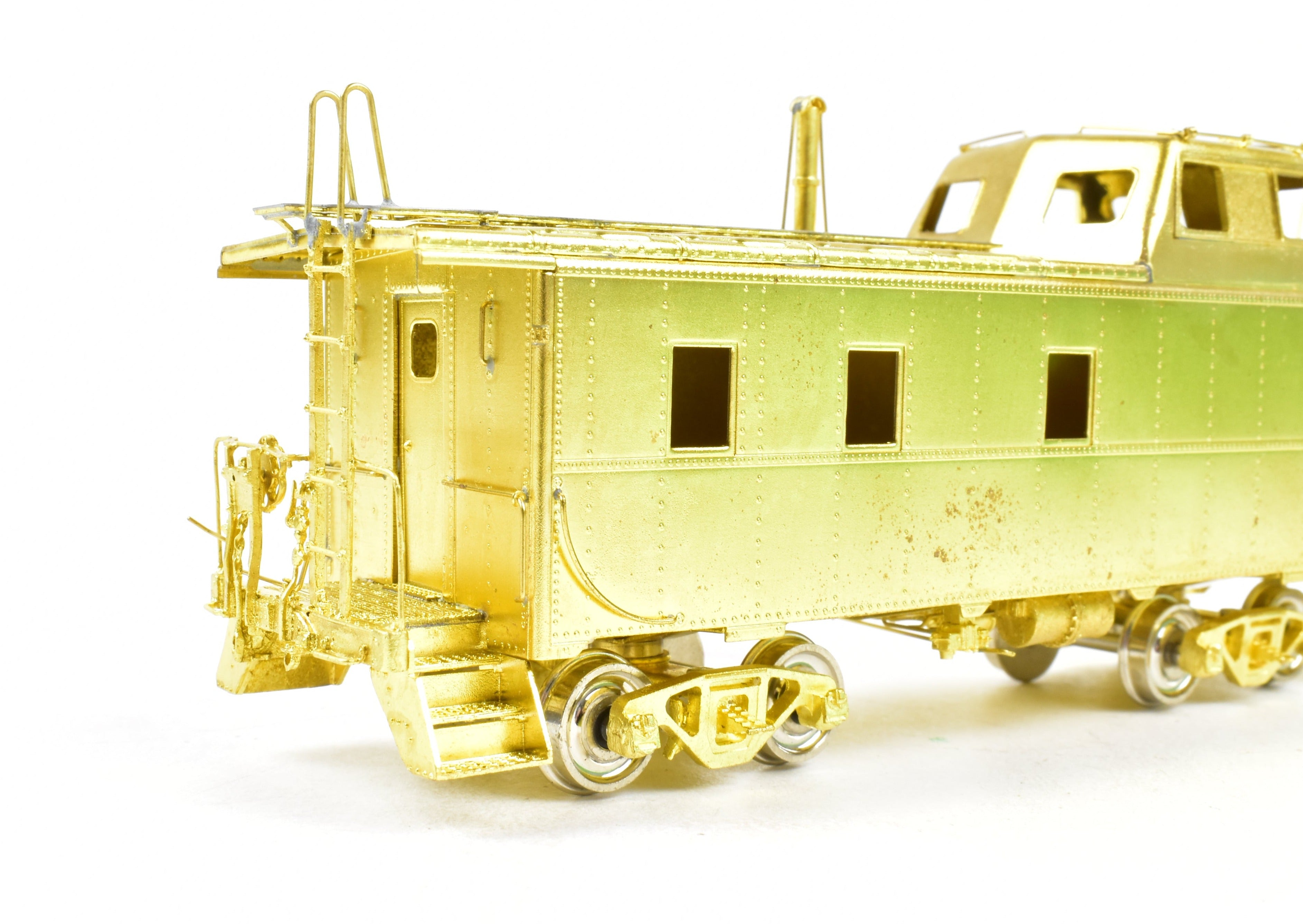 HO Scale Brass Model Train - Overland Models, Inc. Ann Arbor Streamlined Cupola Caboose from #2831 - 2846 Series