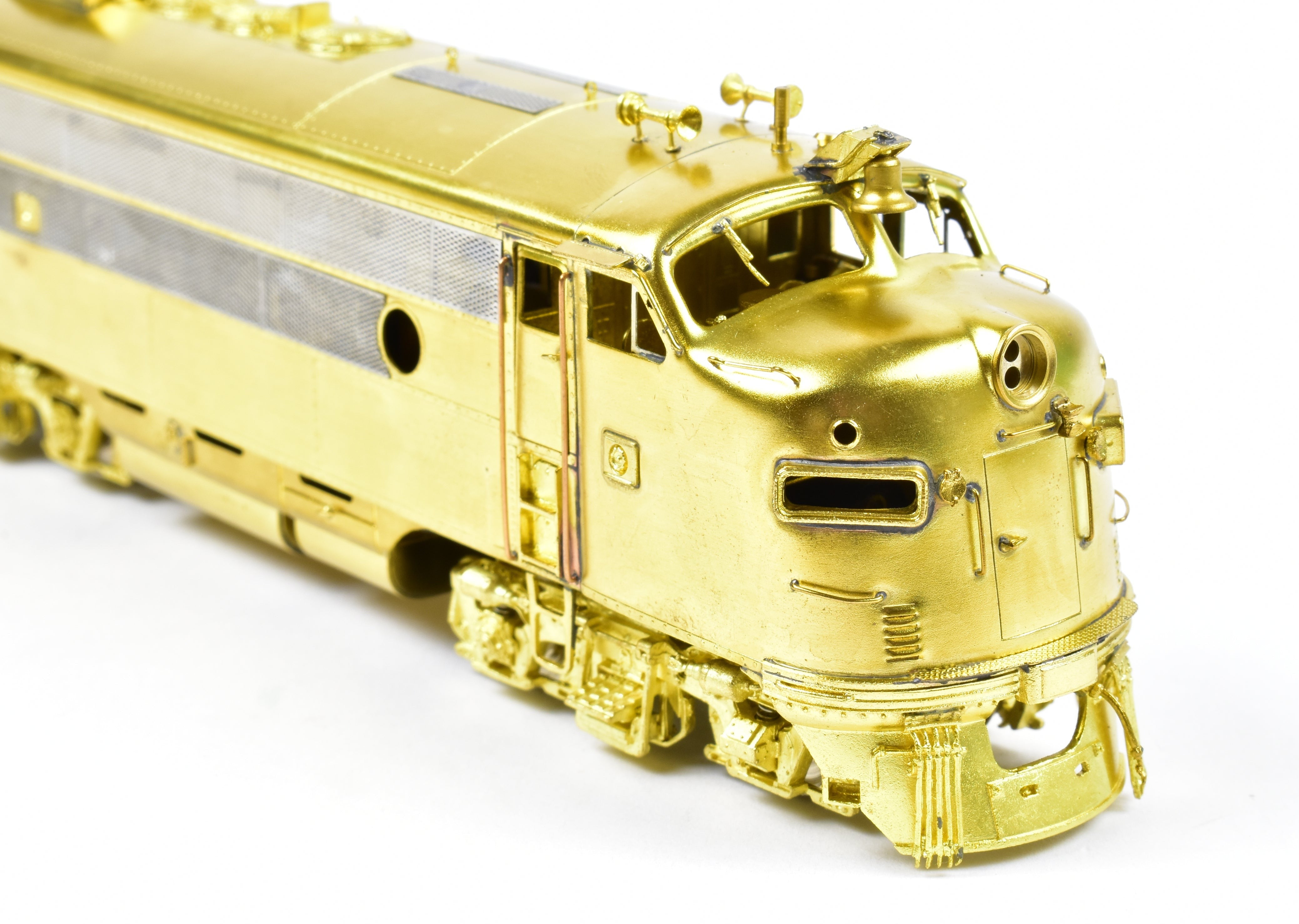 HO Scale Brass Model Train Set by Overland Models, Inc. - Bangor and Aroostook EMD F-3 Phase II A-B-A Configuration